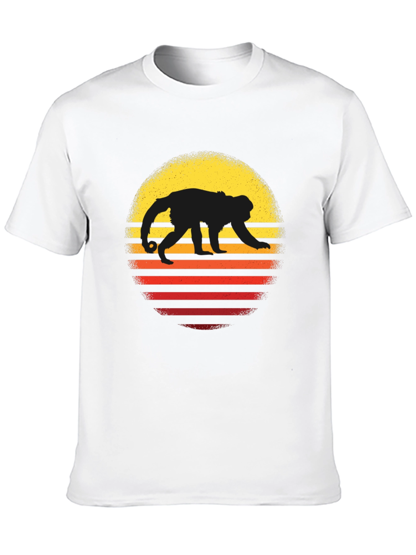 Retro Monkey Sunset T-Shirt
