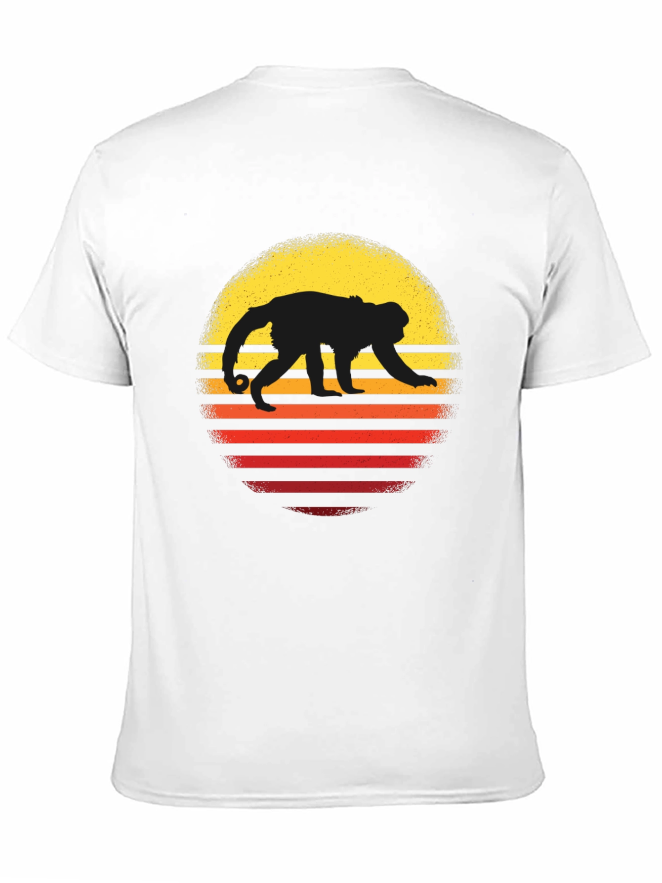Retro Monkey Sunset T-Shirt