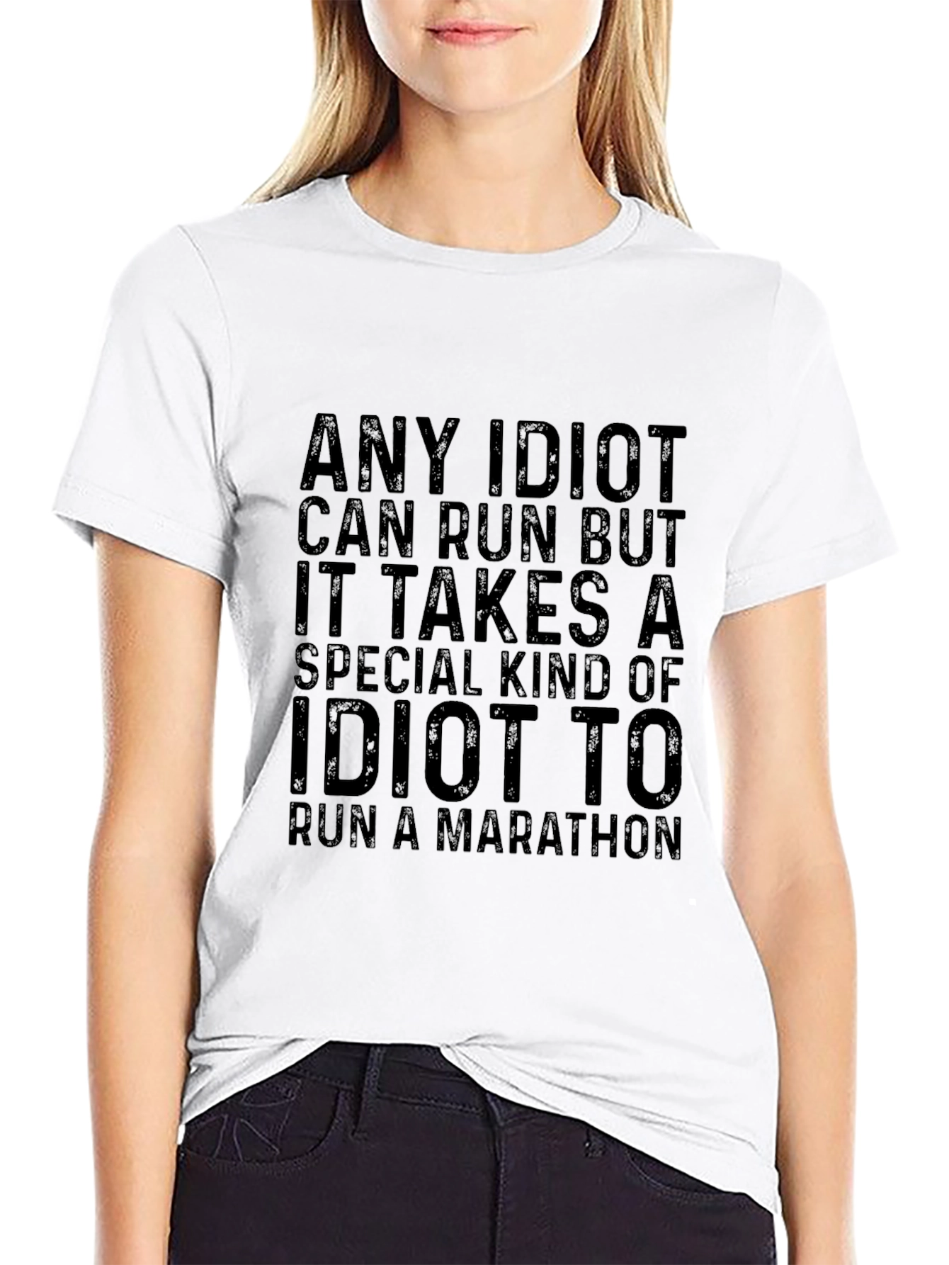 Funny Marathon Running T-Shirt for Athletes