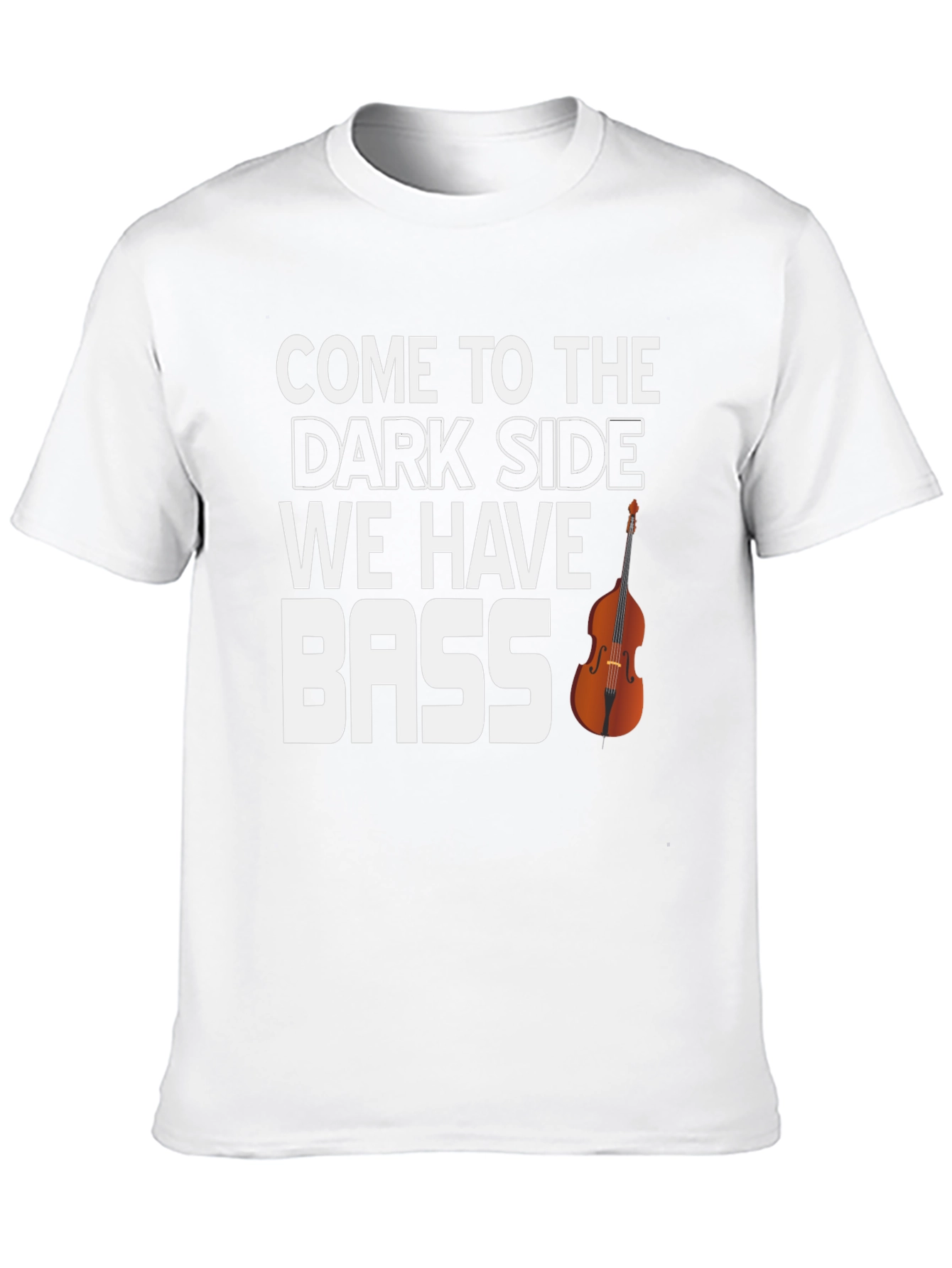 Dark Side Bass T-Shirt - Funny Music Tee