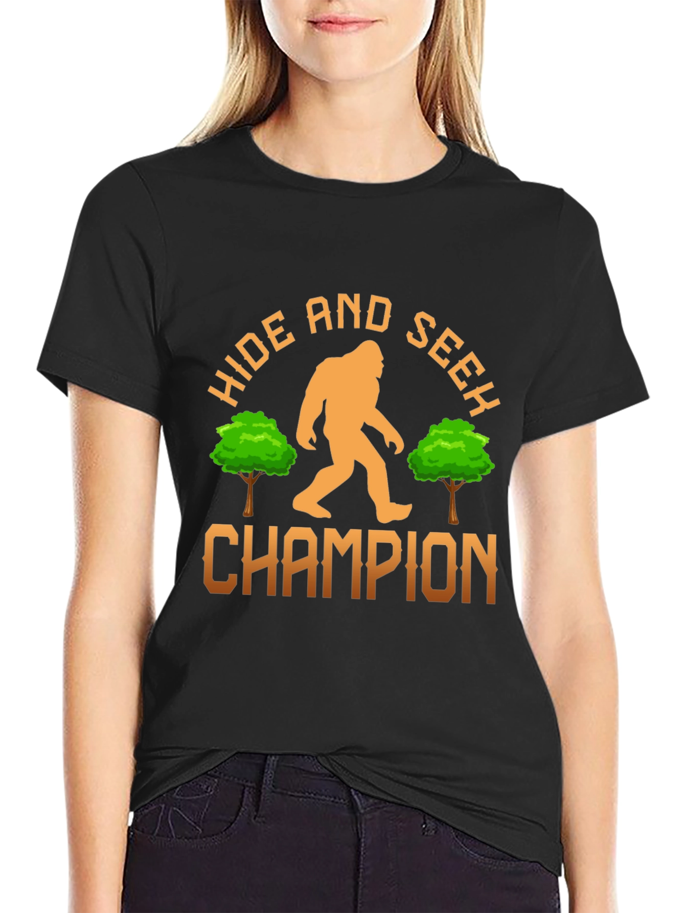 Hide and Seek Champion T-Shirt - Bigfoot Tee