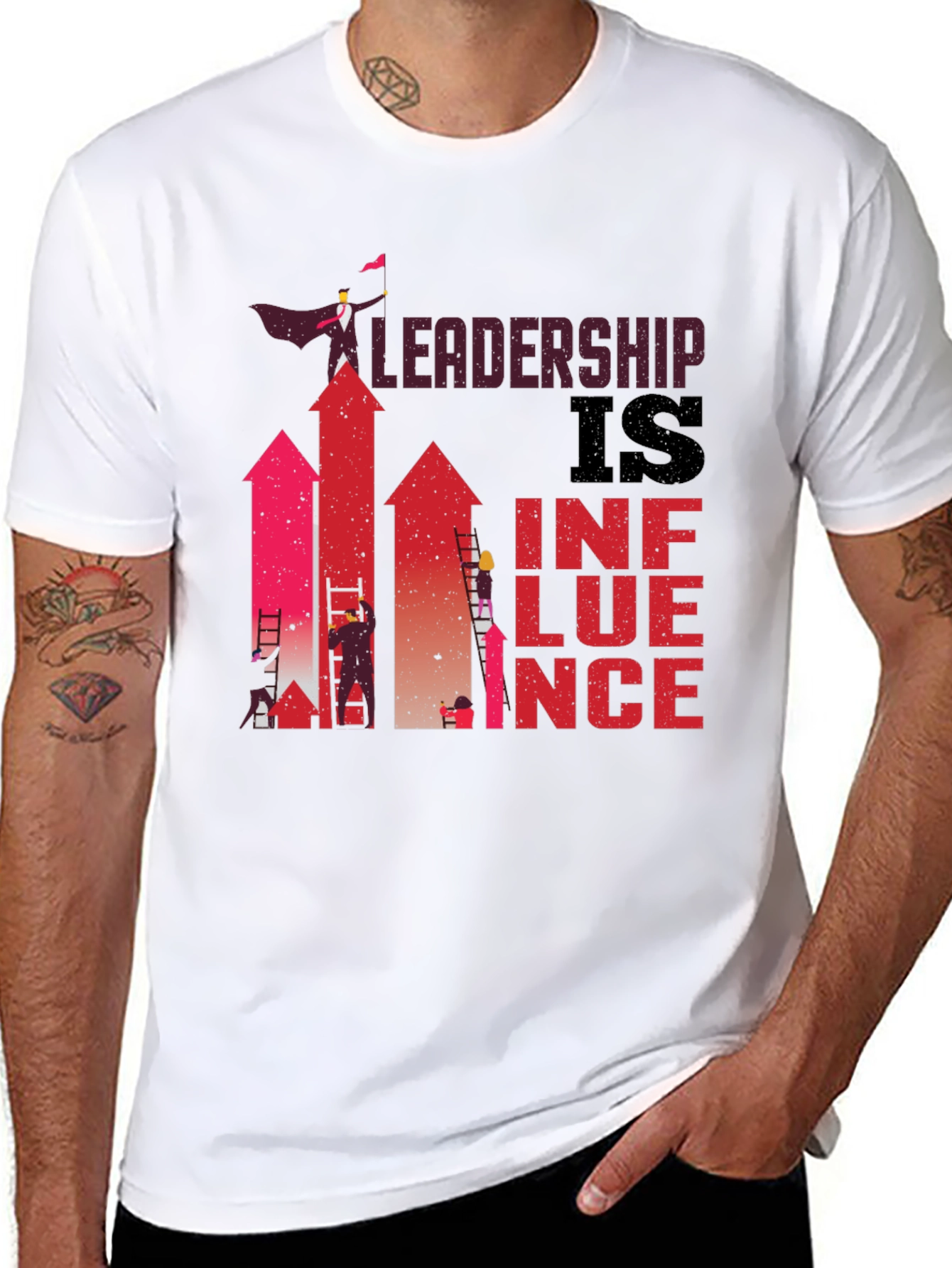 Leadership is Influence Graphic T-Shirt