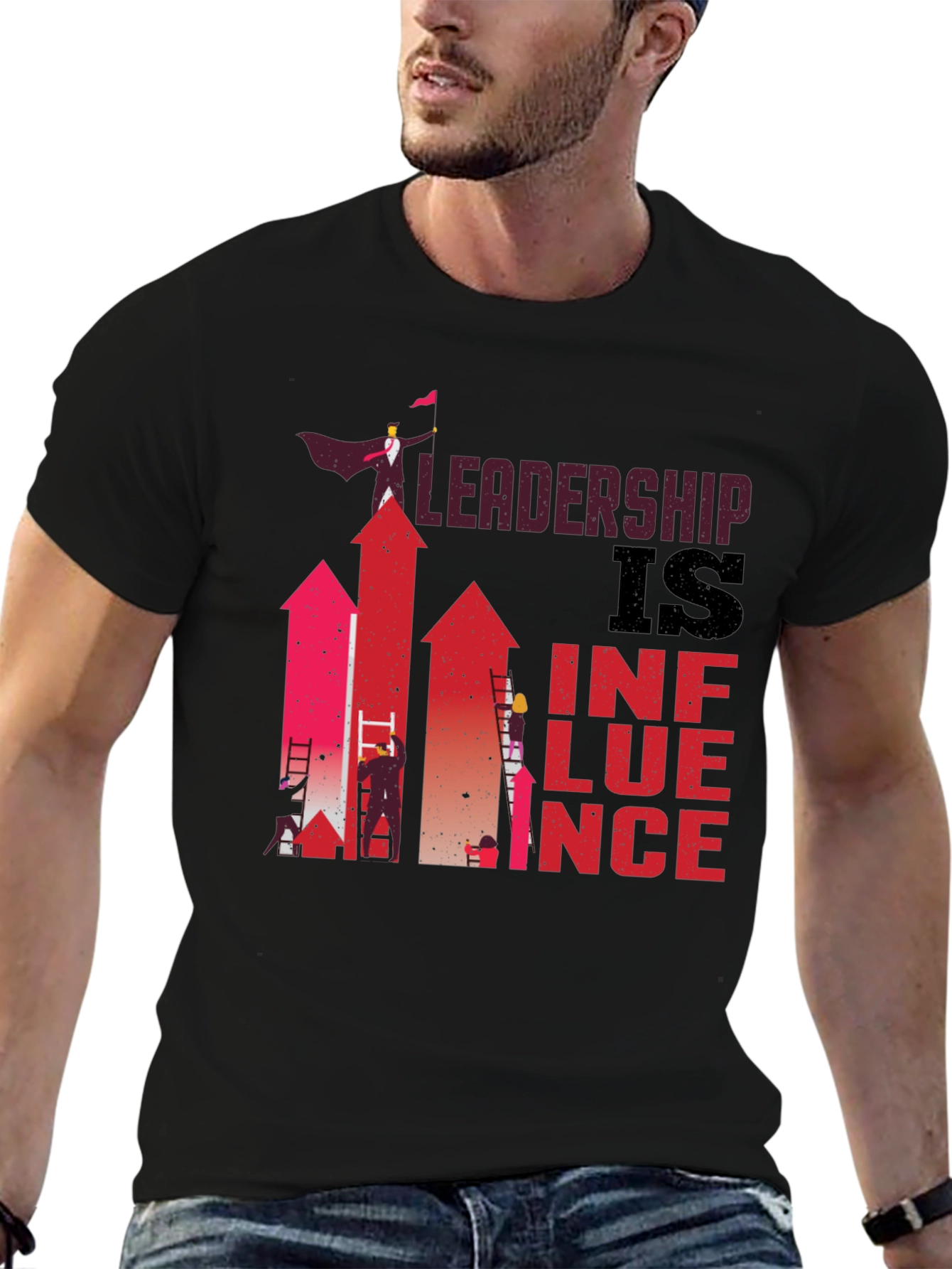 Leadership is Influence Graphic T-Shirt