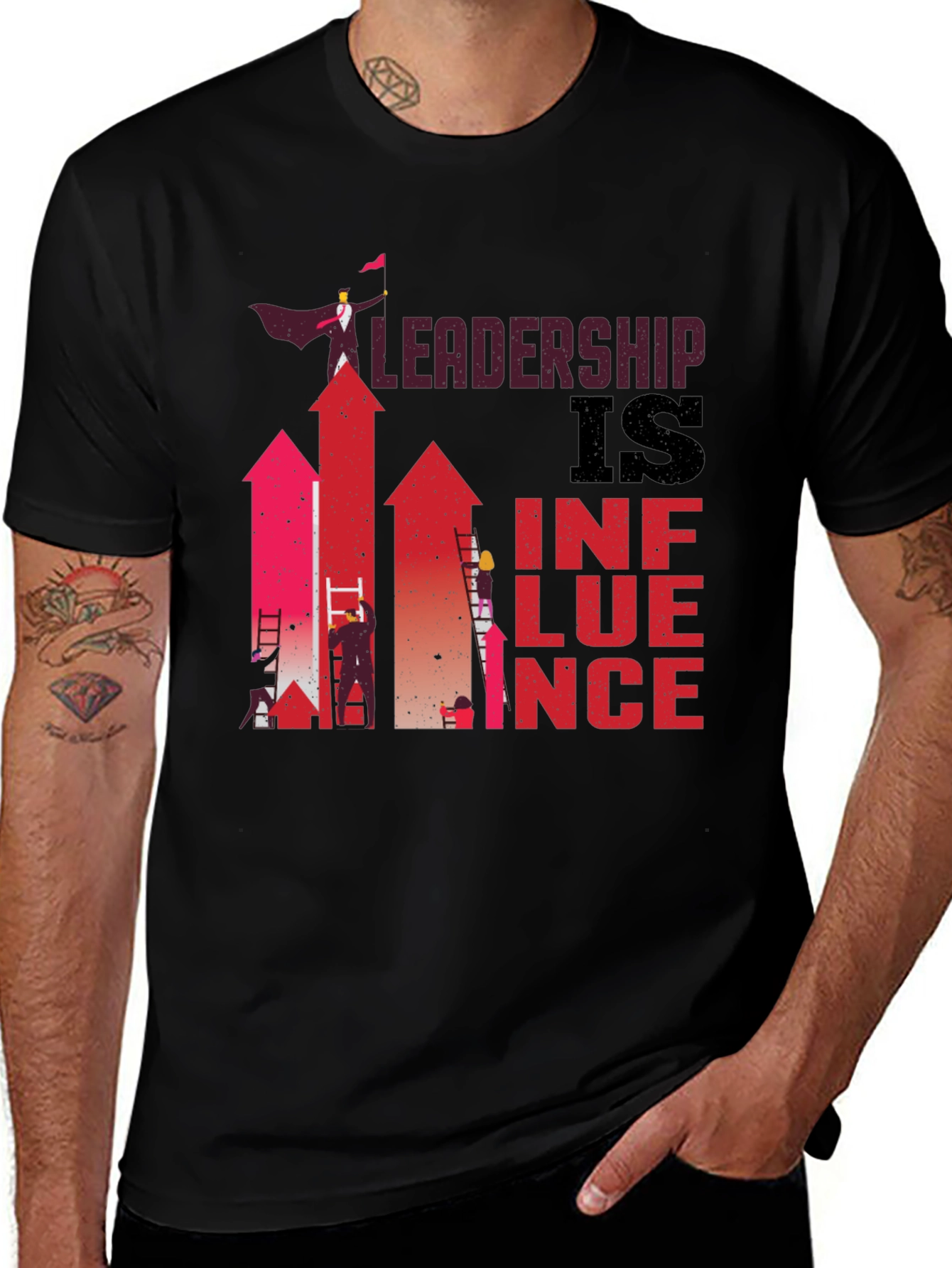 Leadership is Influence Graphic T-Shirt