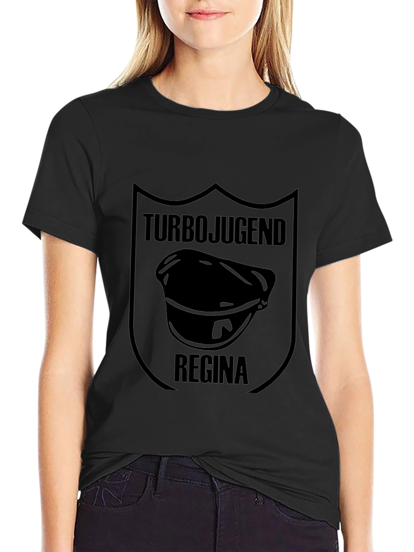 Turbojugend Regina Black T-Shirt