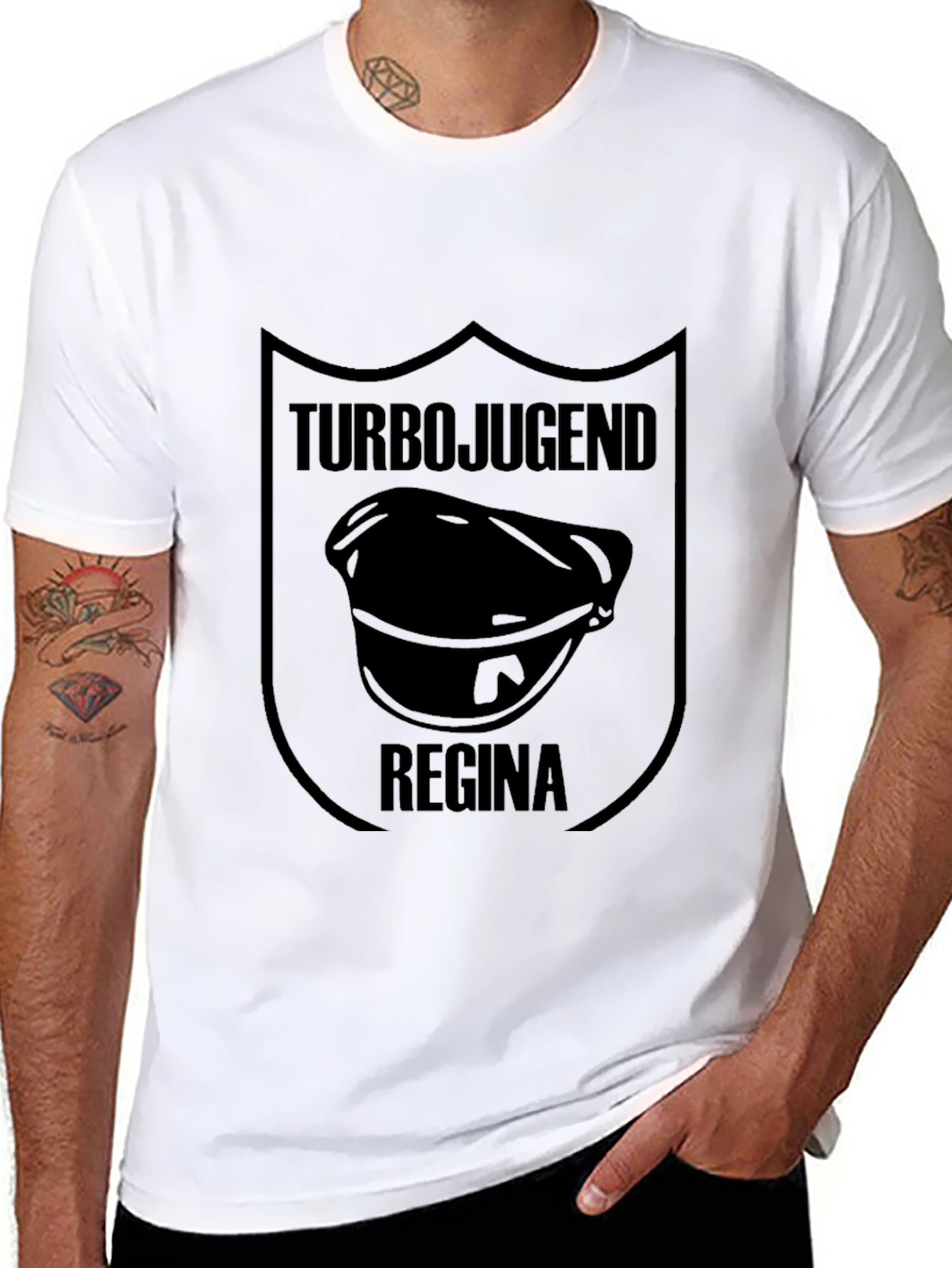 Turbojugend Regina Black T-Shirt