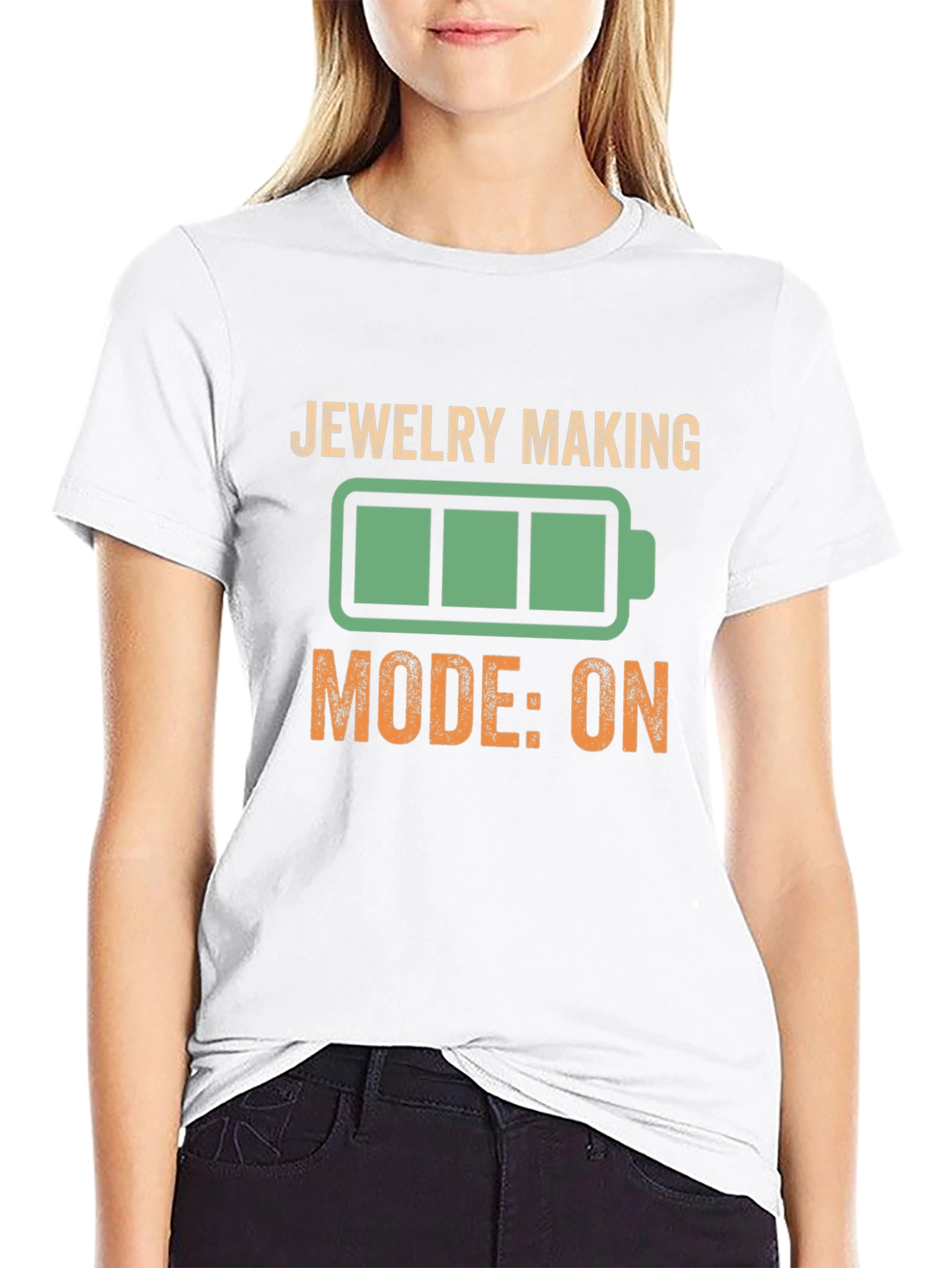 Jewelry Making Mode On T-Shirt