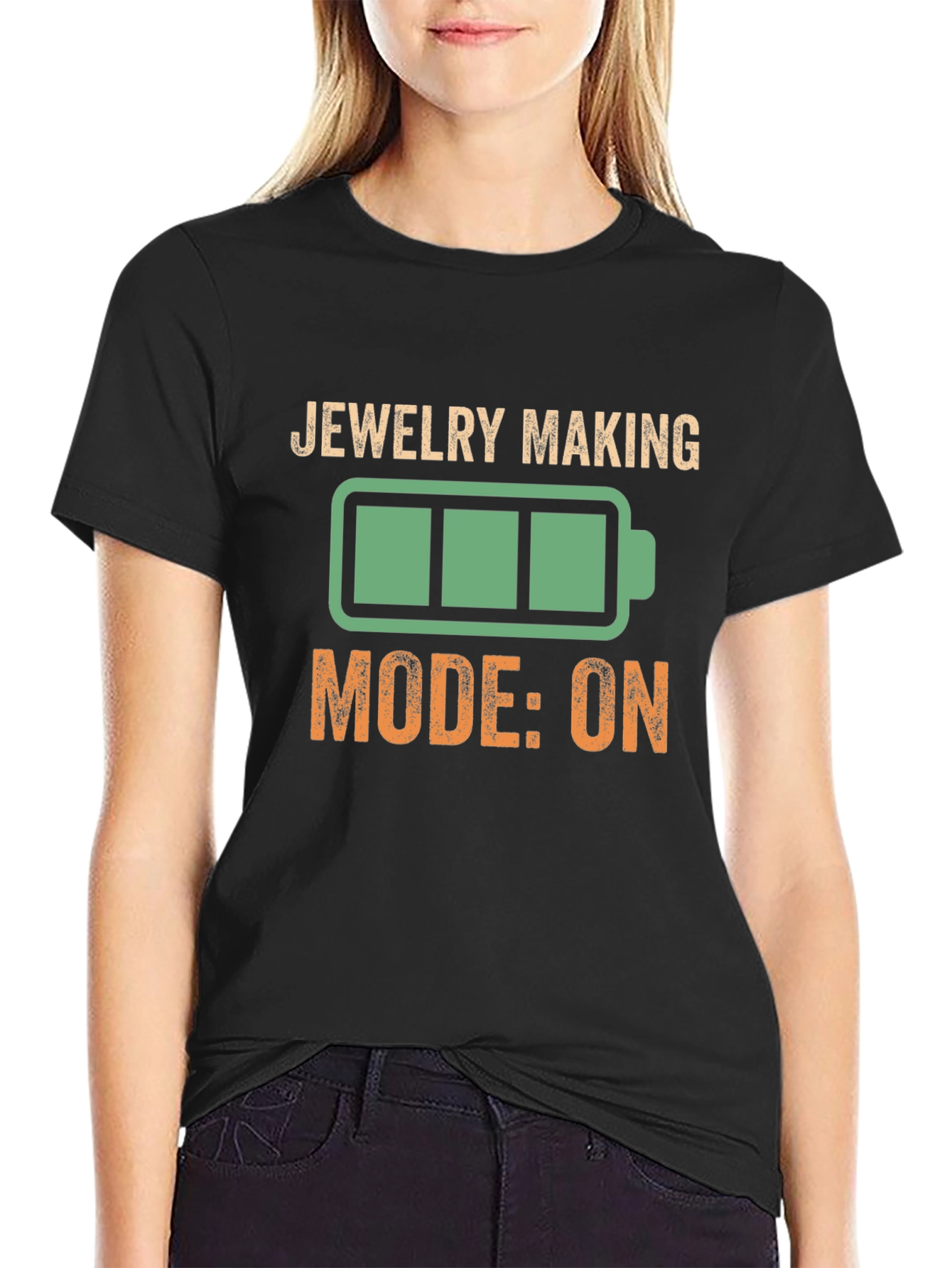 Jewelry Making Mode On T-Shirt