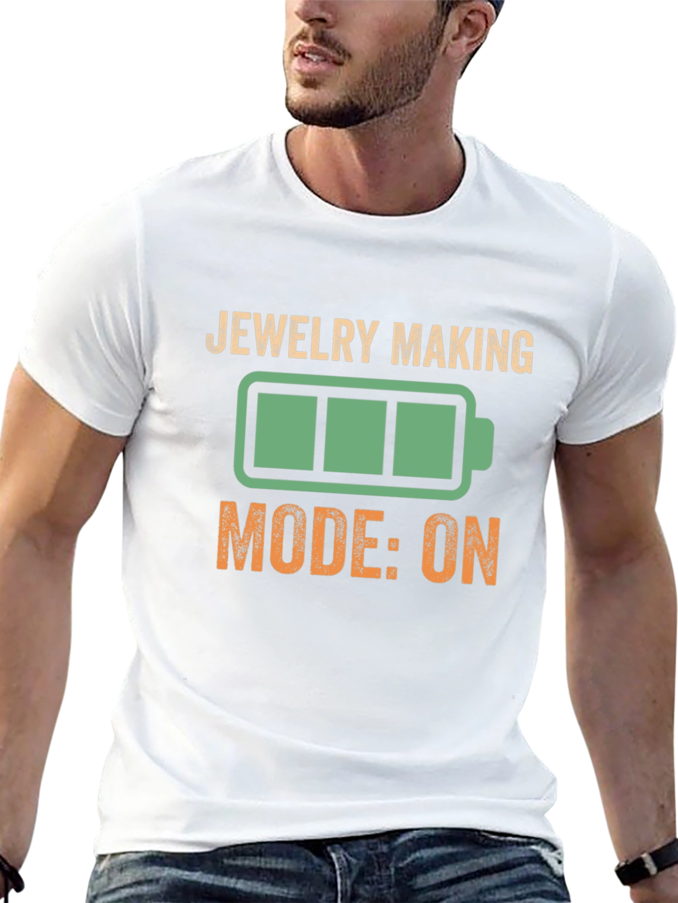 Jewelry Making Mode On T-Shirt