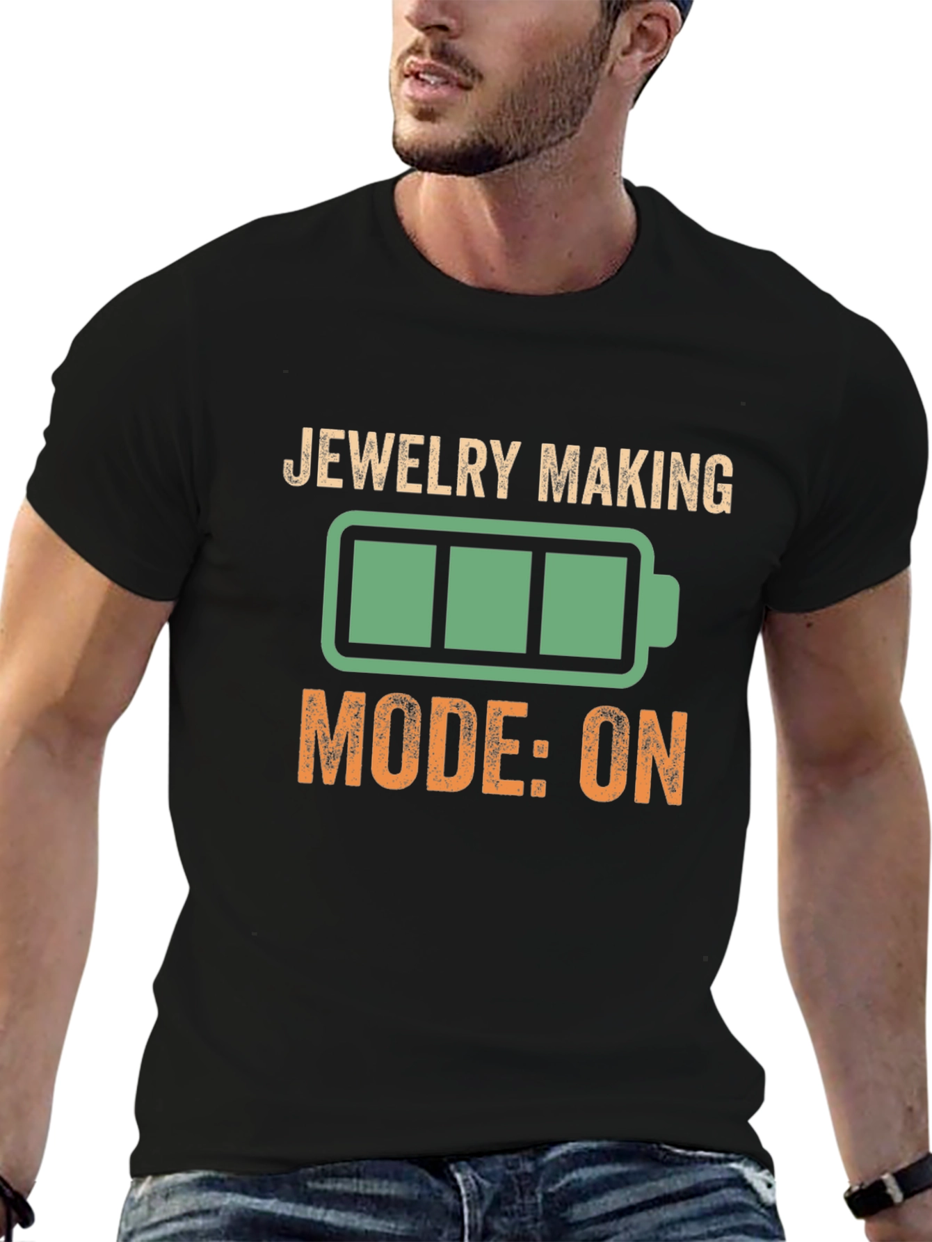 Jewelry Making Mode On T-Shirt
