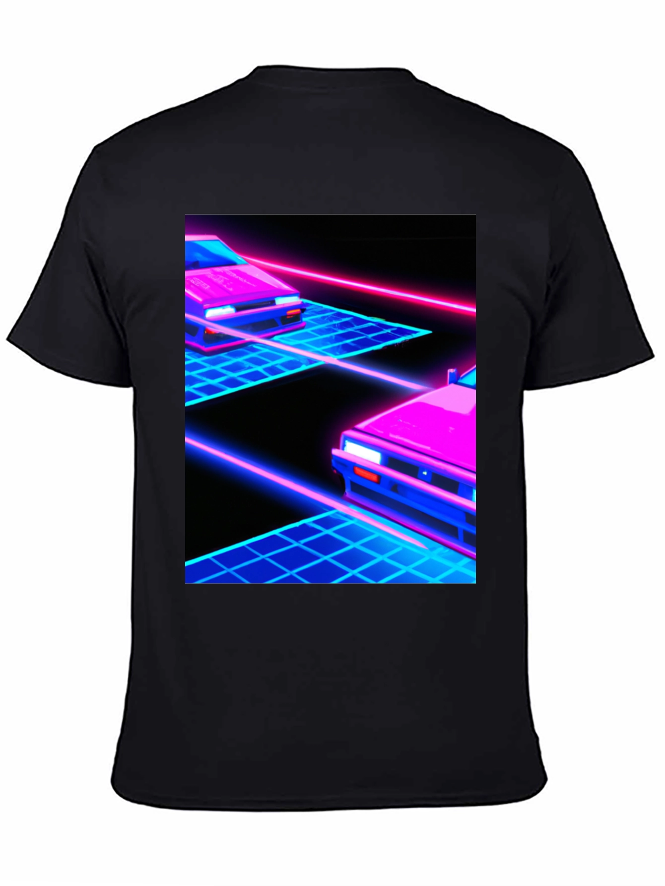Retro Wave Car T-Shirt - Synthwave Aesthetic Tee