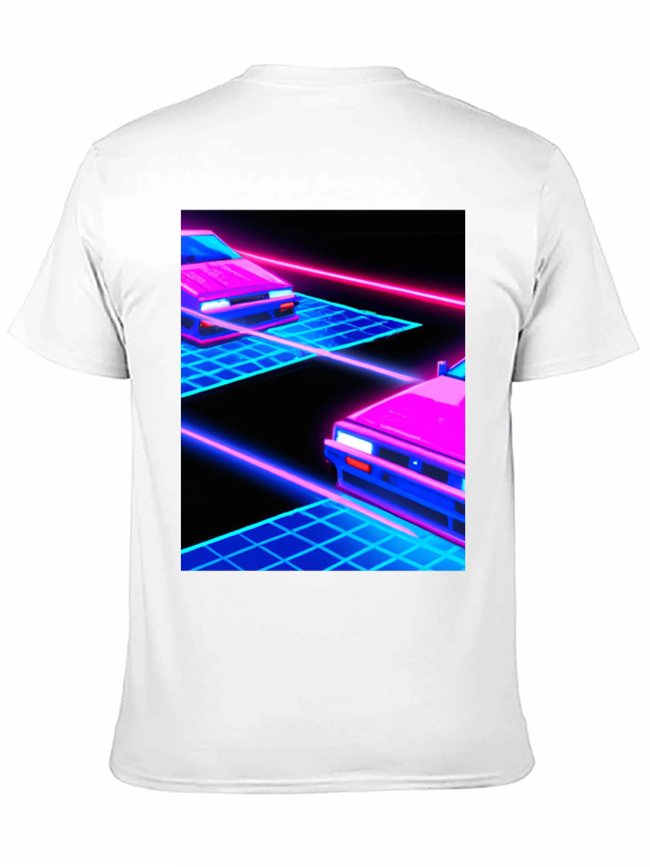 Retro Wave Car T-Shirt - Synthwave Aesthetic Tee