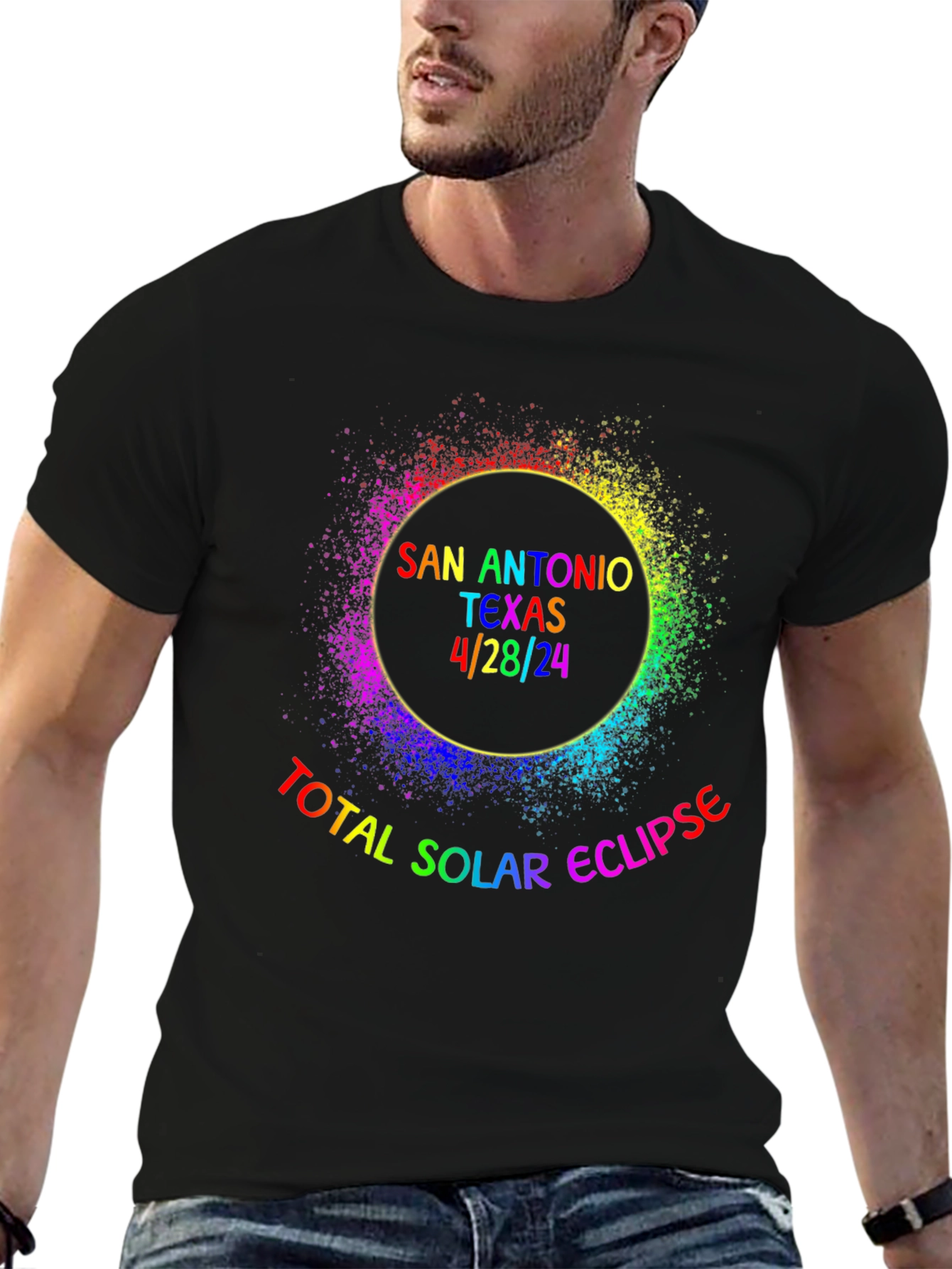 San Antonio Texas Total Solar Eclipse 4/8/24 T-Shirt