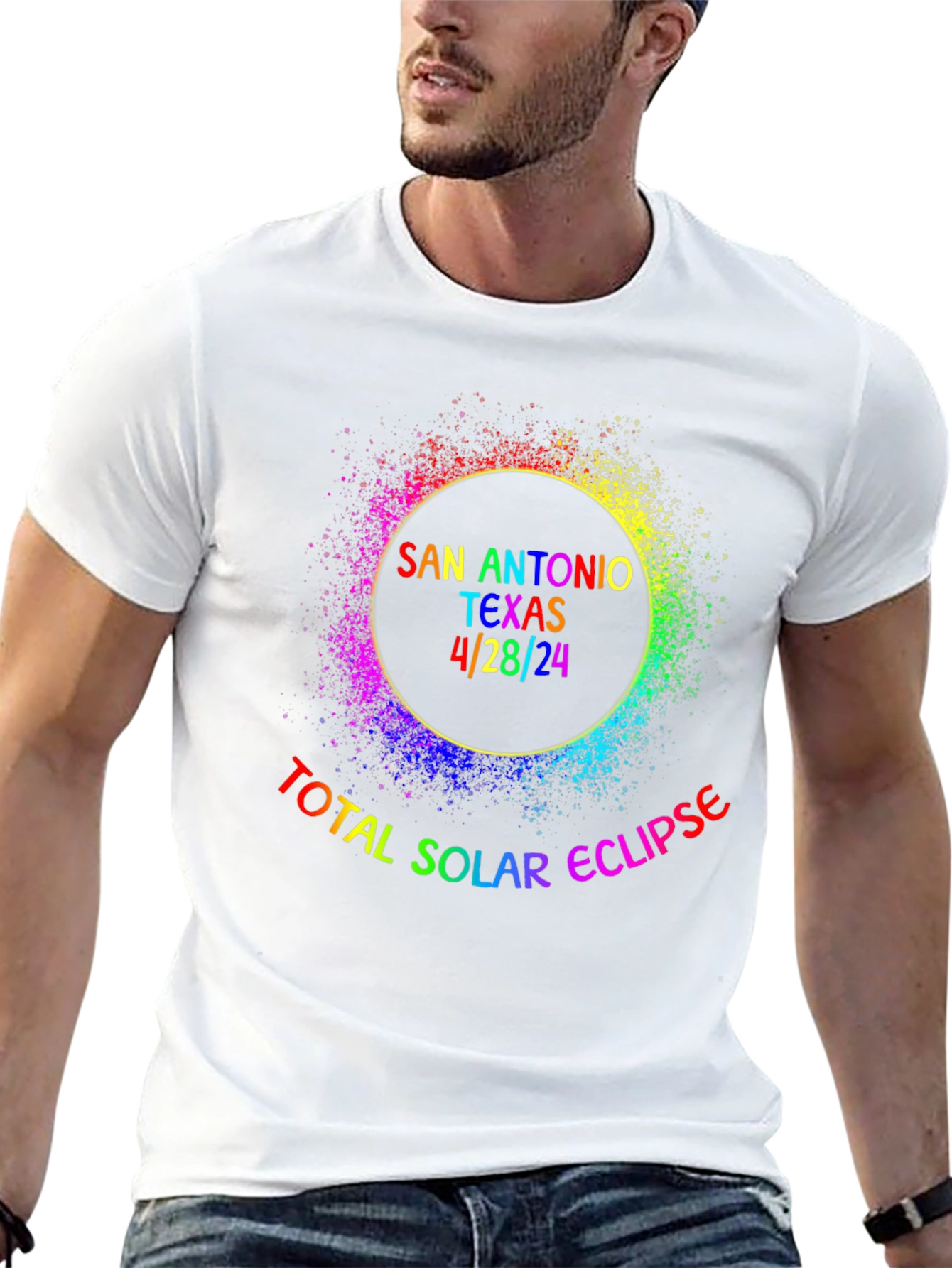 San Antonio Texas Total Solar Eclipse 4/8/24 T-Shirt