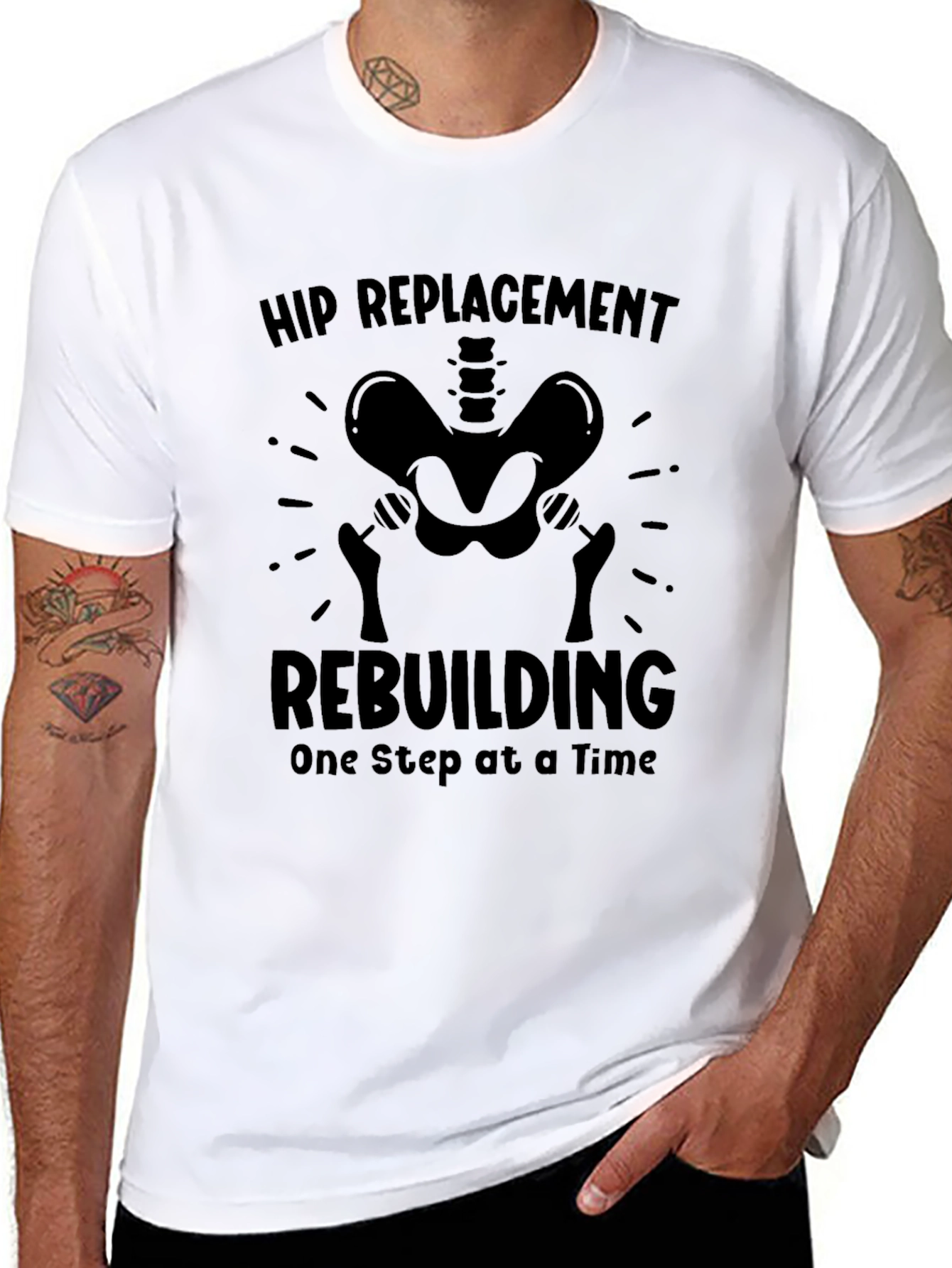 Hip Replacement Rebuilding T-Shirt