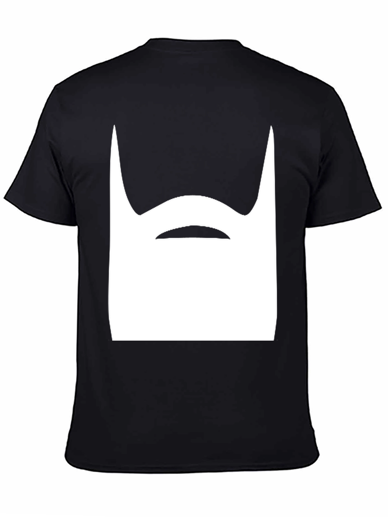 Funny Beard Graphic Tee - Mens Black T-Shirt