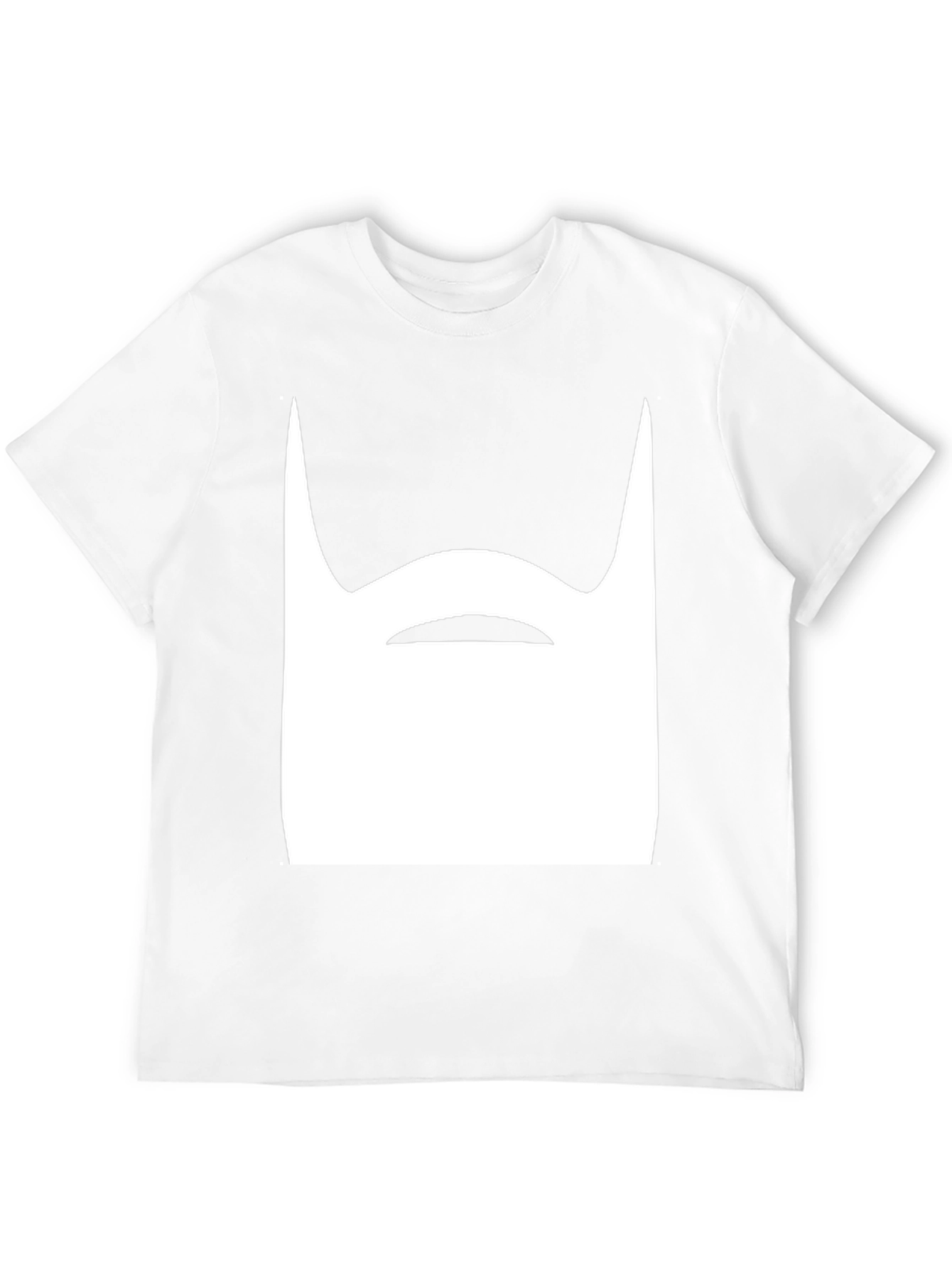 Funny Beard Graphic Tee - Mens Black T-Shirt