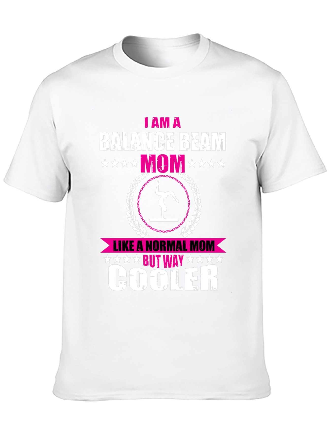 Balance Beam Mom Graphic T-Shirt