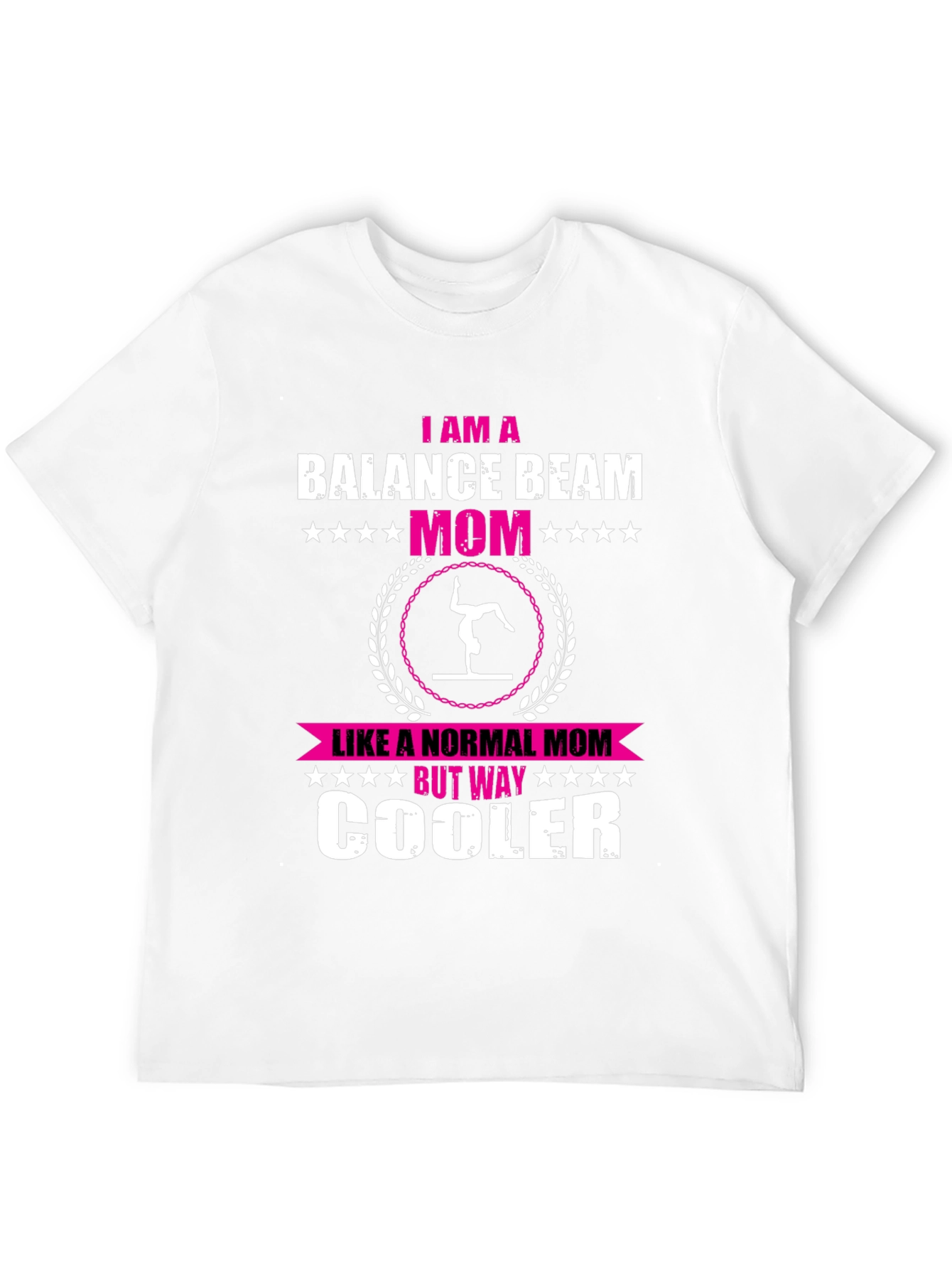 Balance Beam Mom Graphic T-Shirt