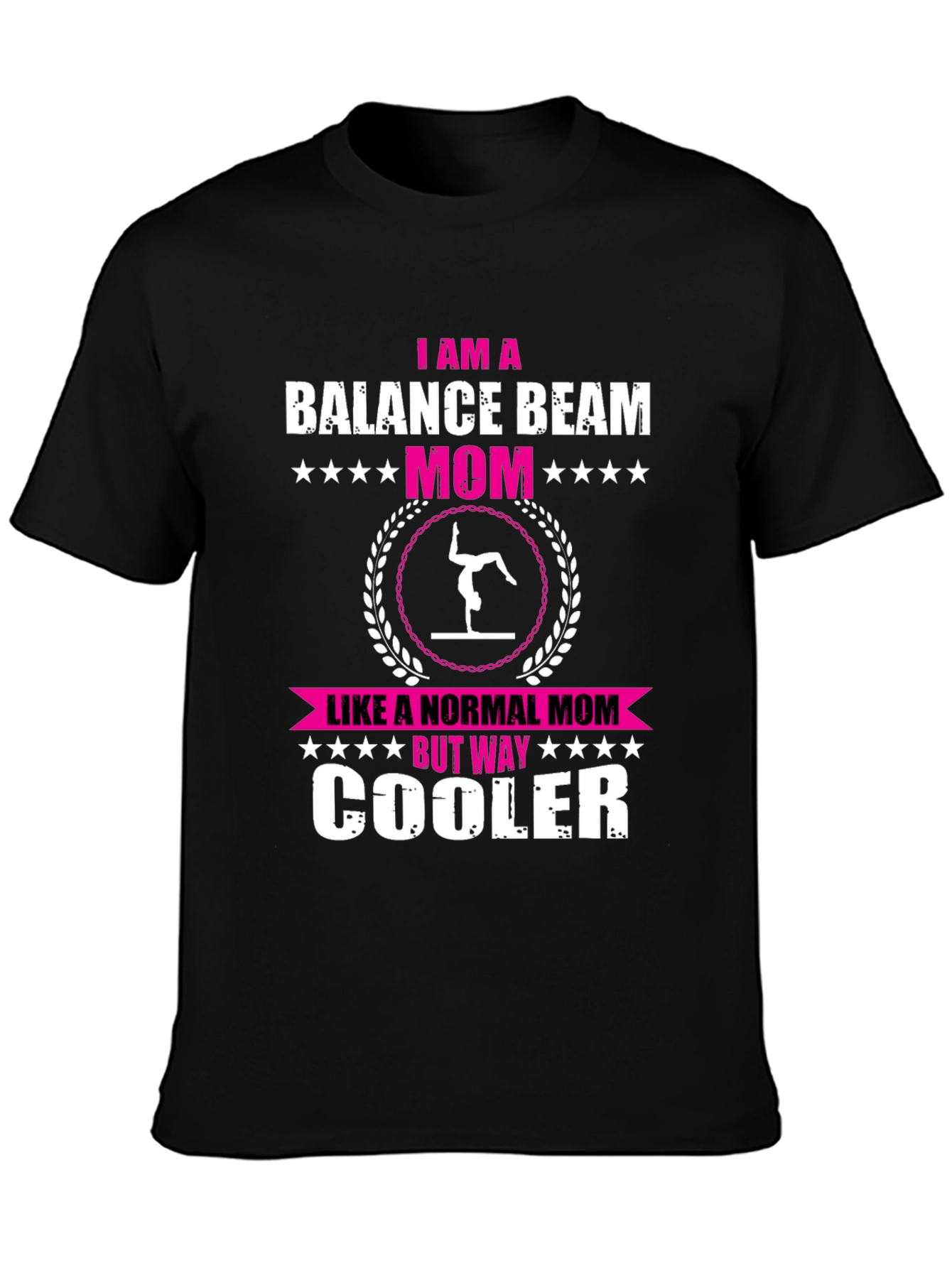 Balance Beam Mom Graphic T-Shirt