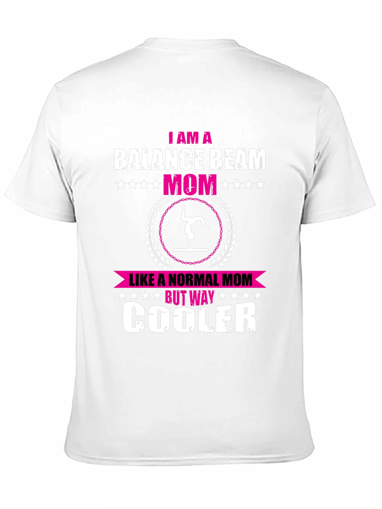 Balance Beam Mom Graphic T-Shirt
