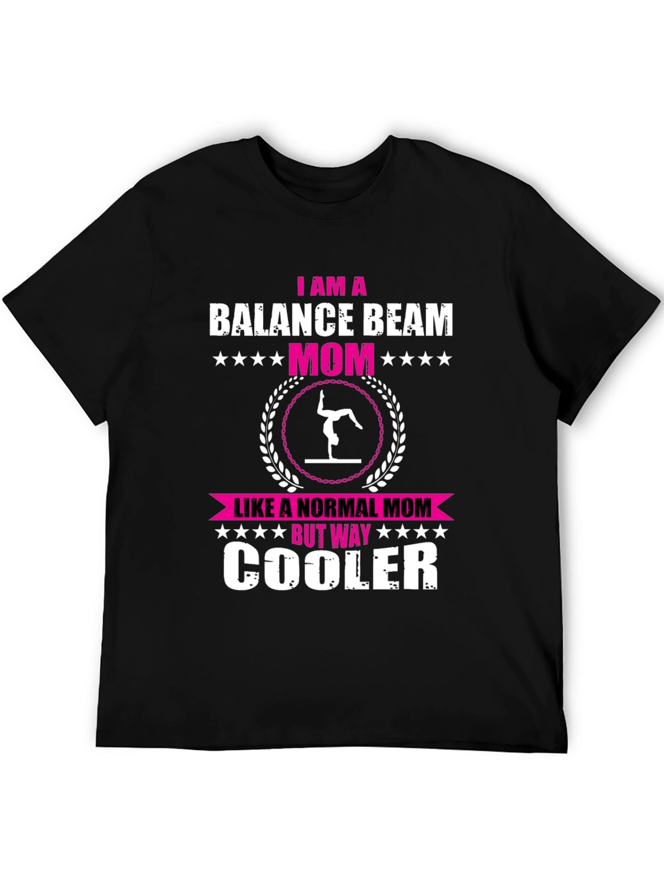 Balance Beam Mom Graphic T-Shirt