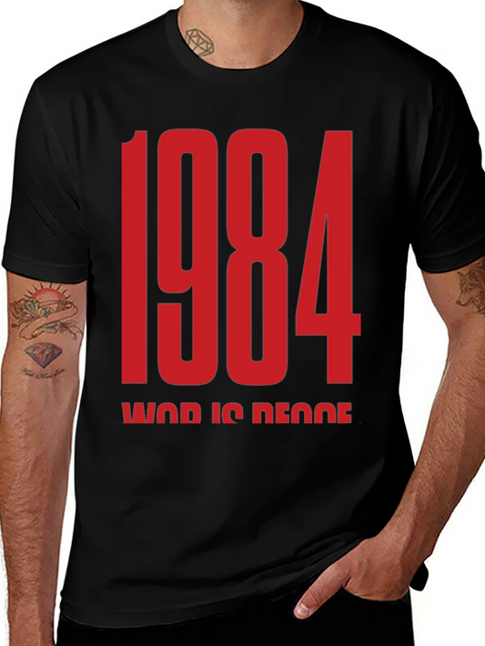 1984 War is Peace Graphic Tee - Classic Novel T-Shirt