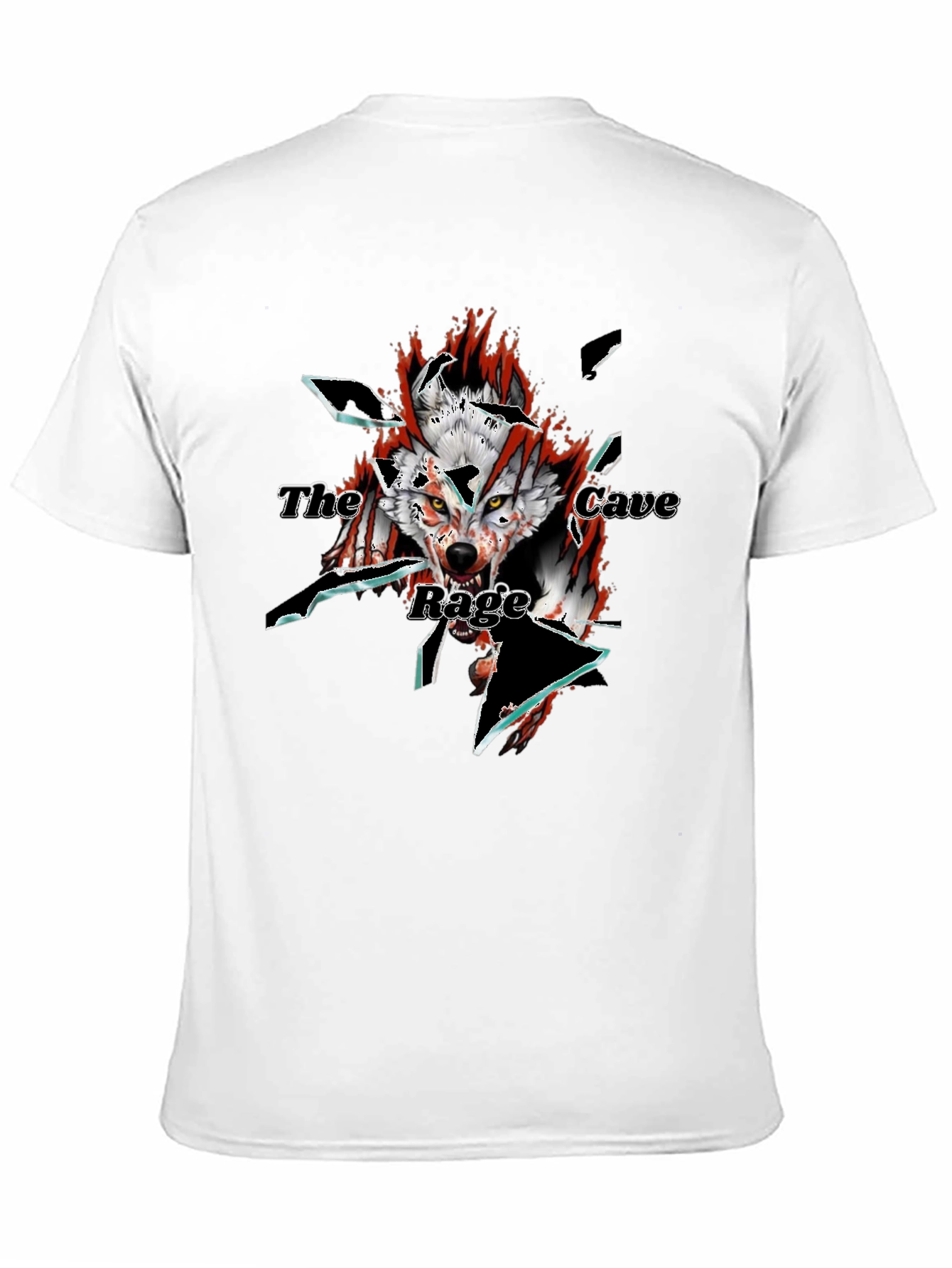 The Cave Rage Graphic Tee - Mens Black T-Shirt