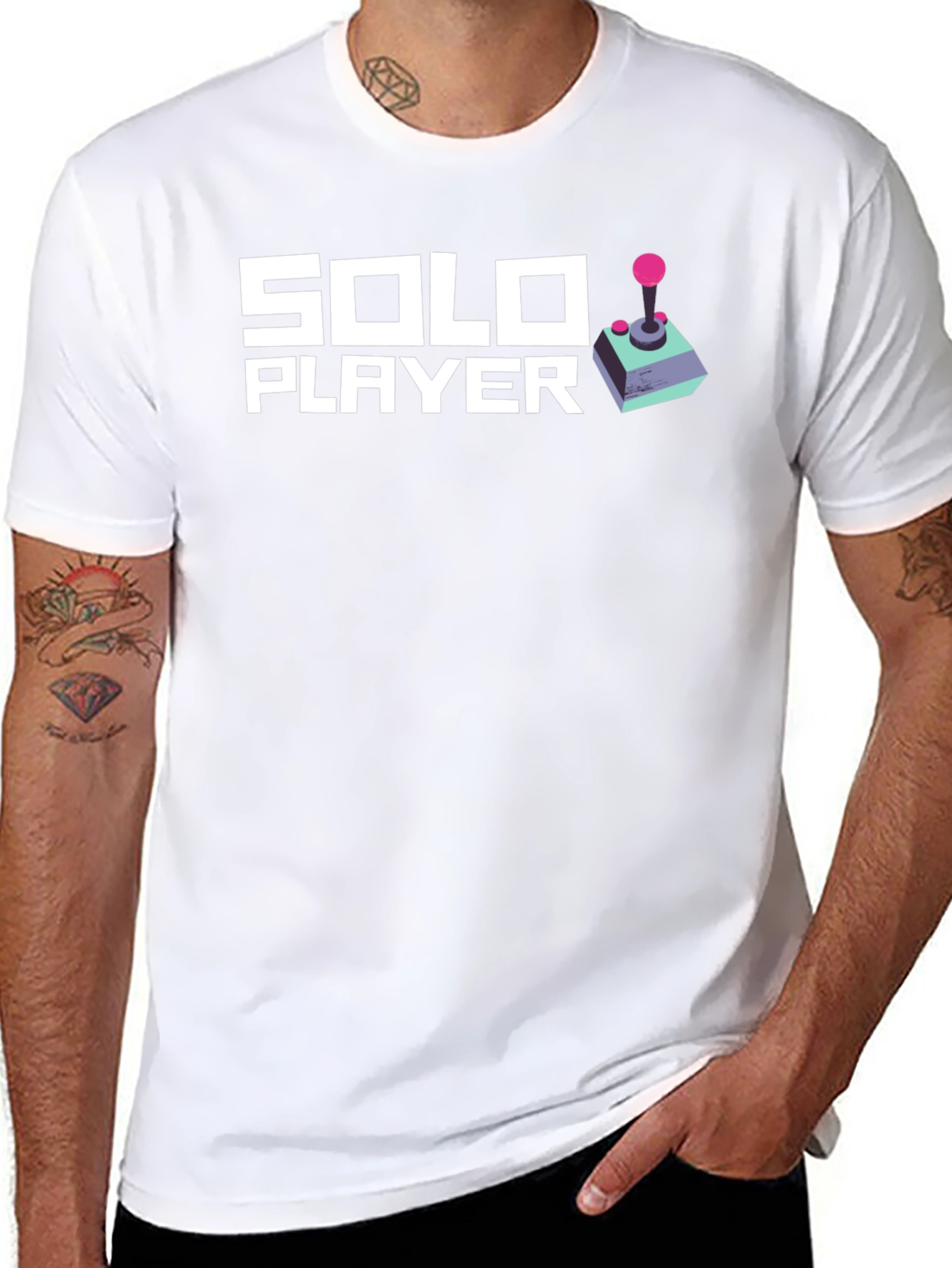 Solo Player Gamer Graphic T-Shirt