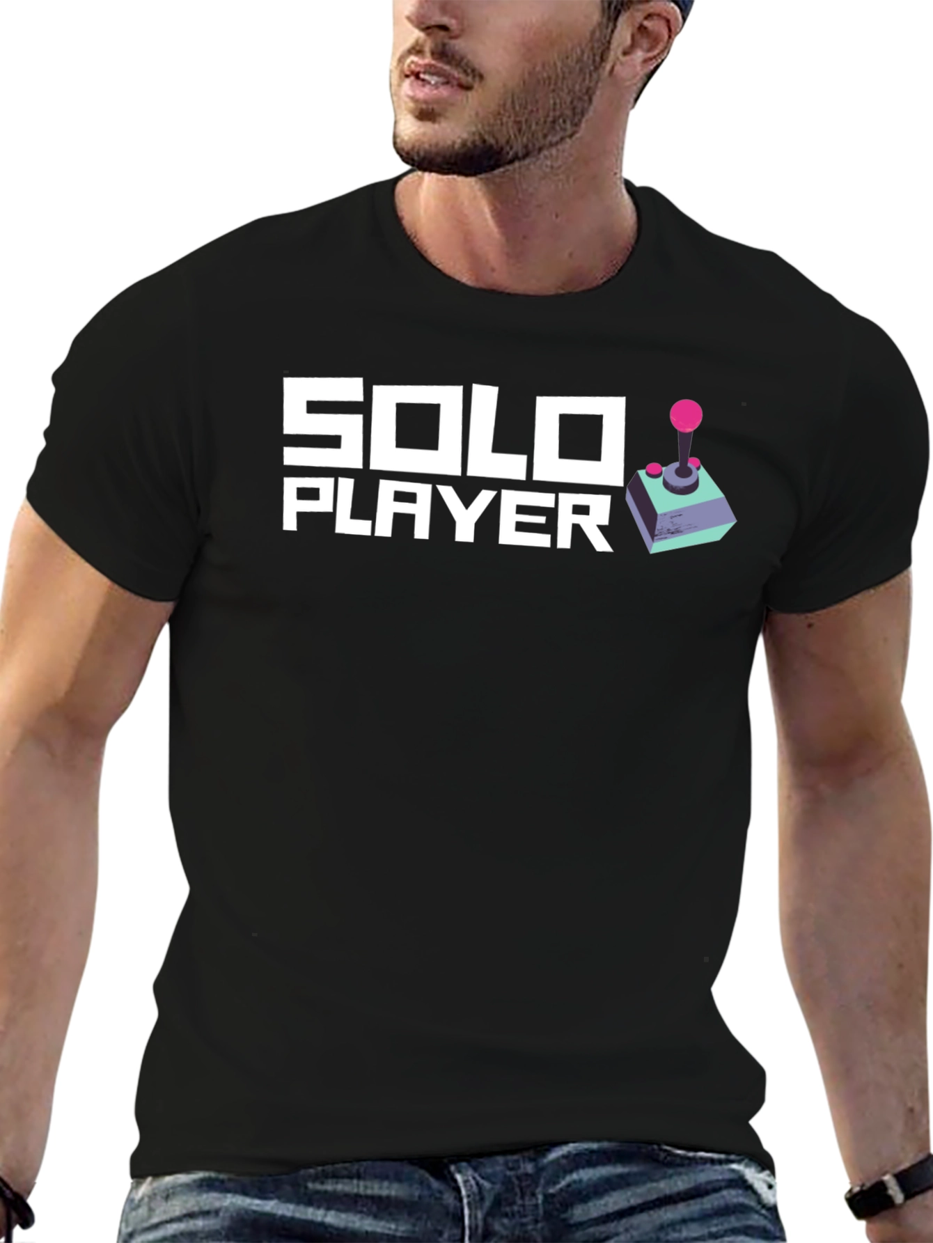 Solo Player Gamer Graphic T-Shirt