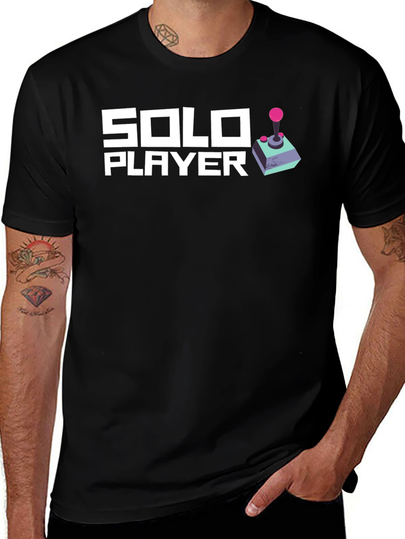 Solo Player Gamer Graphic T-Shirt