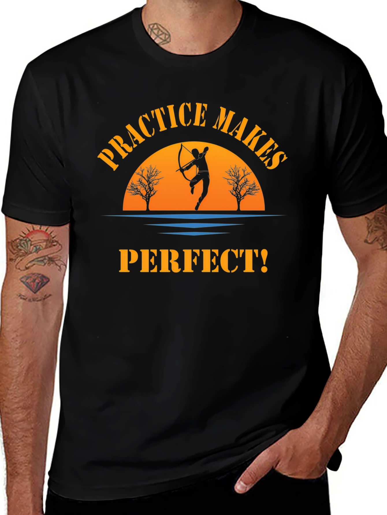 Archery Practice Makes Perfect T-Shirt