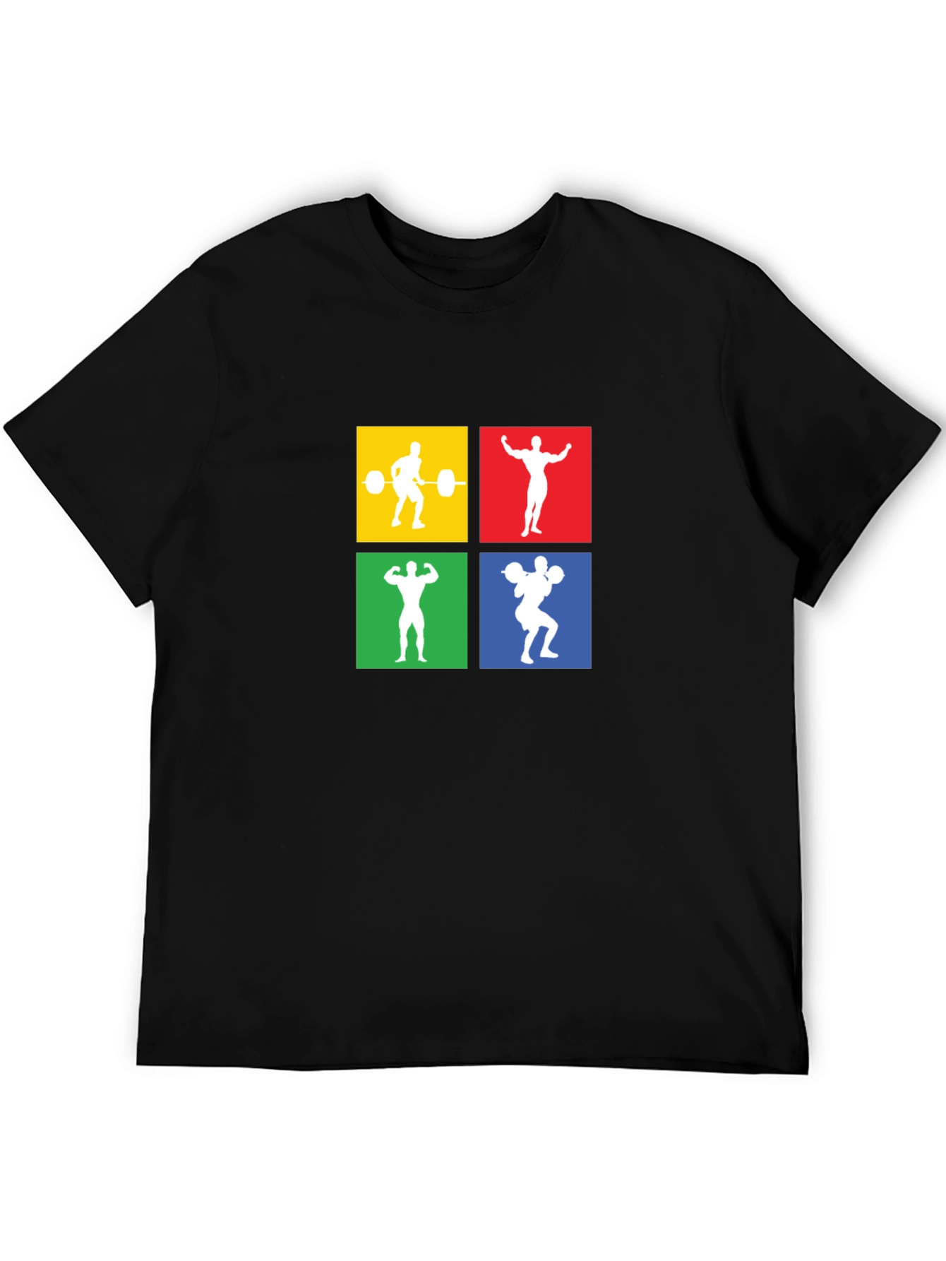 Weightlifting Graphic Tee - Black