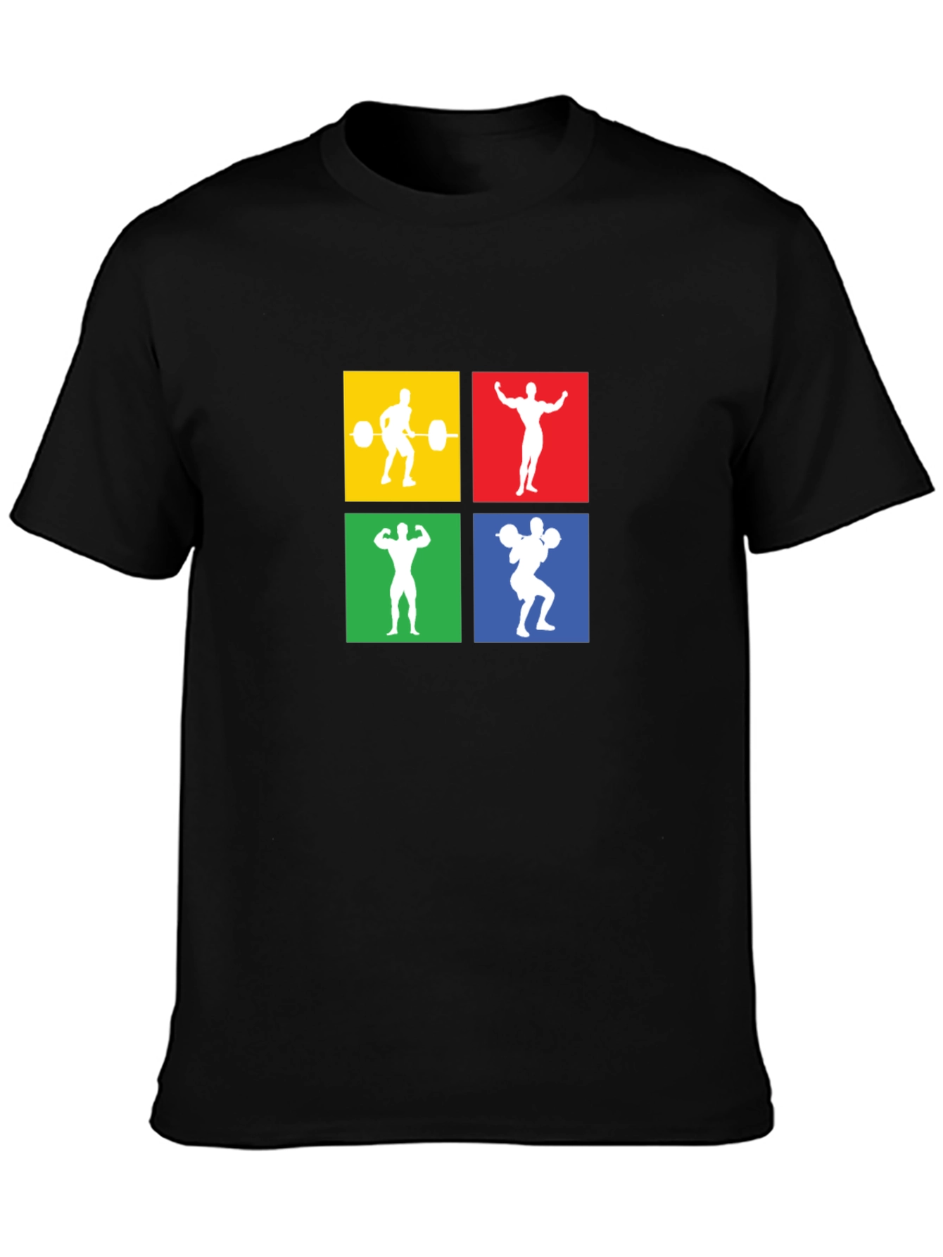 Weightlifting Graphic Tee - Black