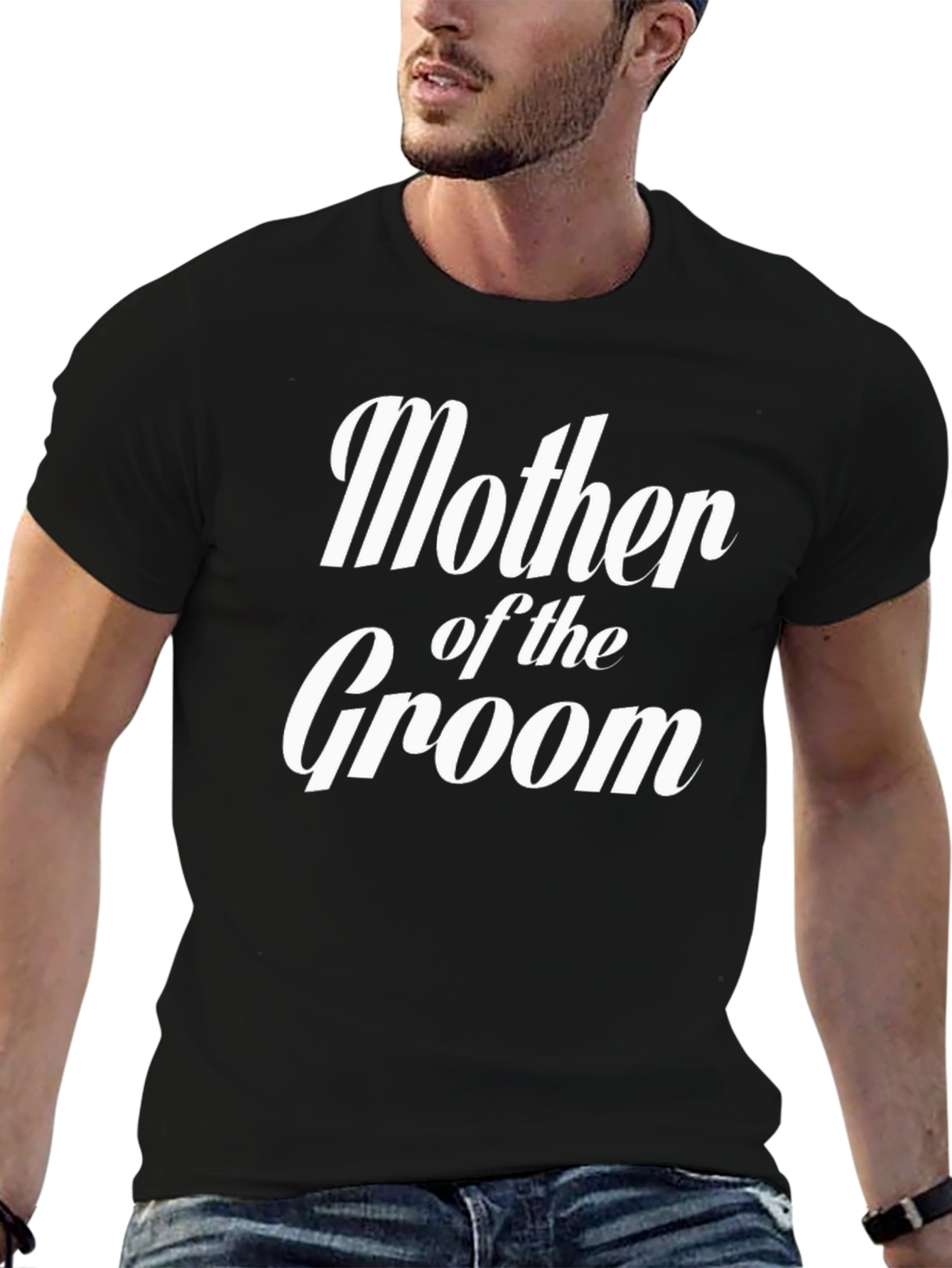 Mother of the Groom Black T-Shirt
