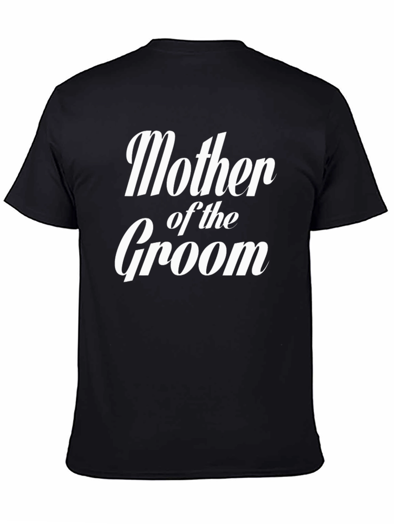 Mother of the Groom Black T-Shirt