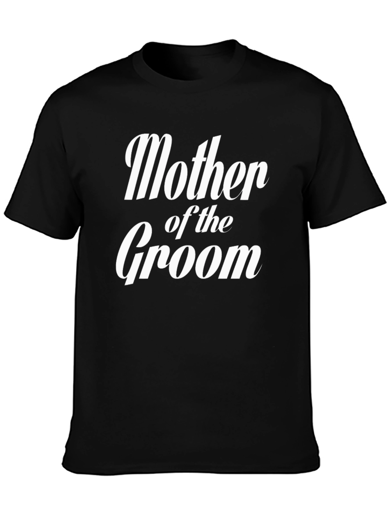 Mother of the Groom Black T-Shirt