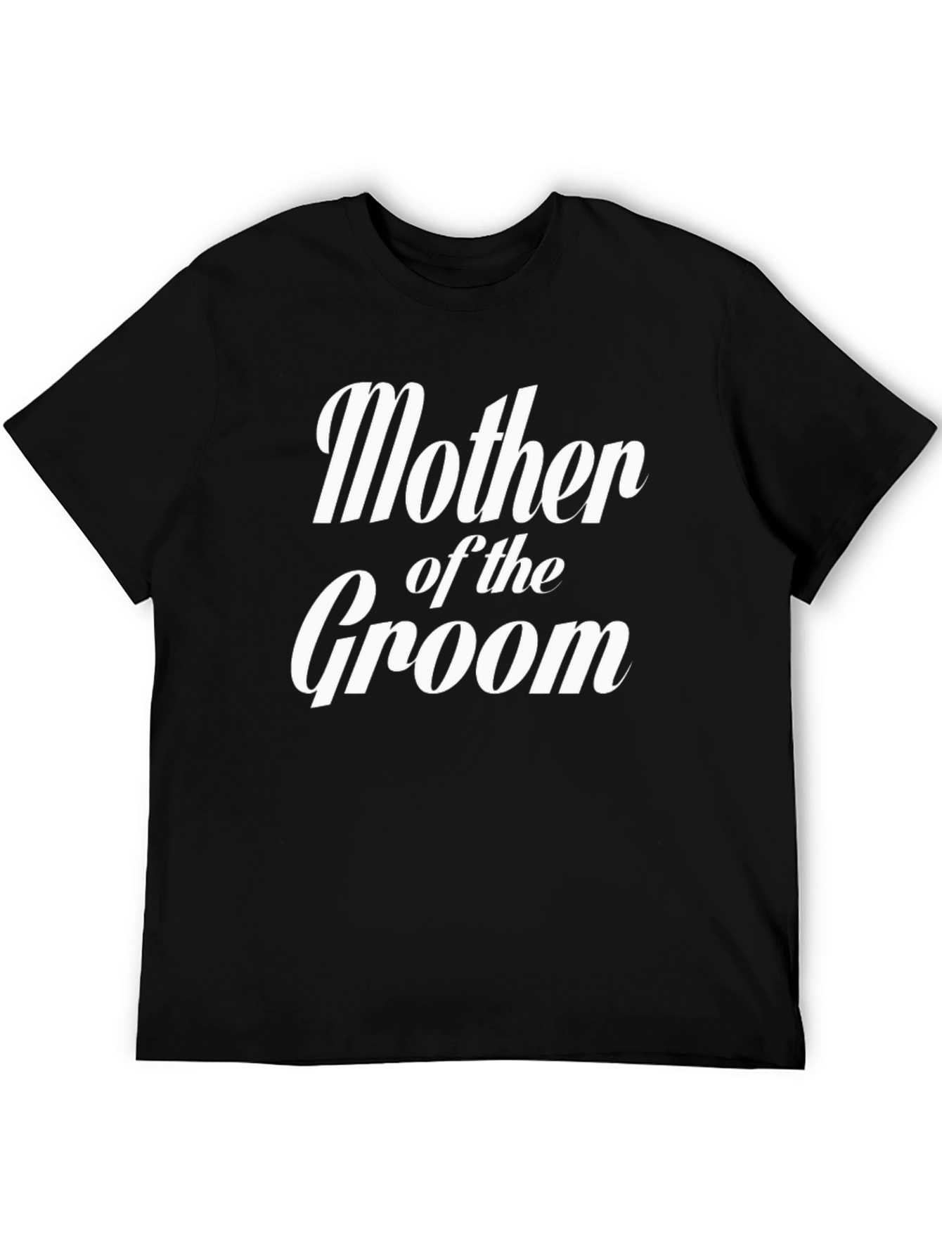 Mother of the Groom Black T-Shirt