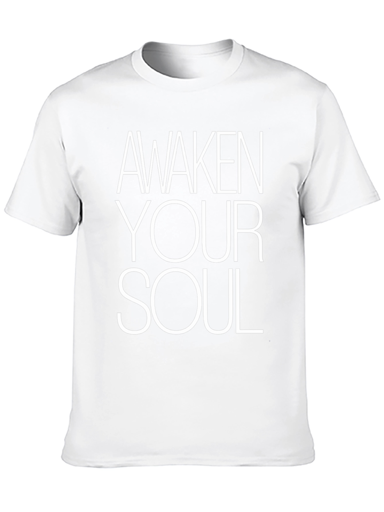 Awaken Your Soul Black Graphic Tee