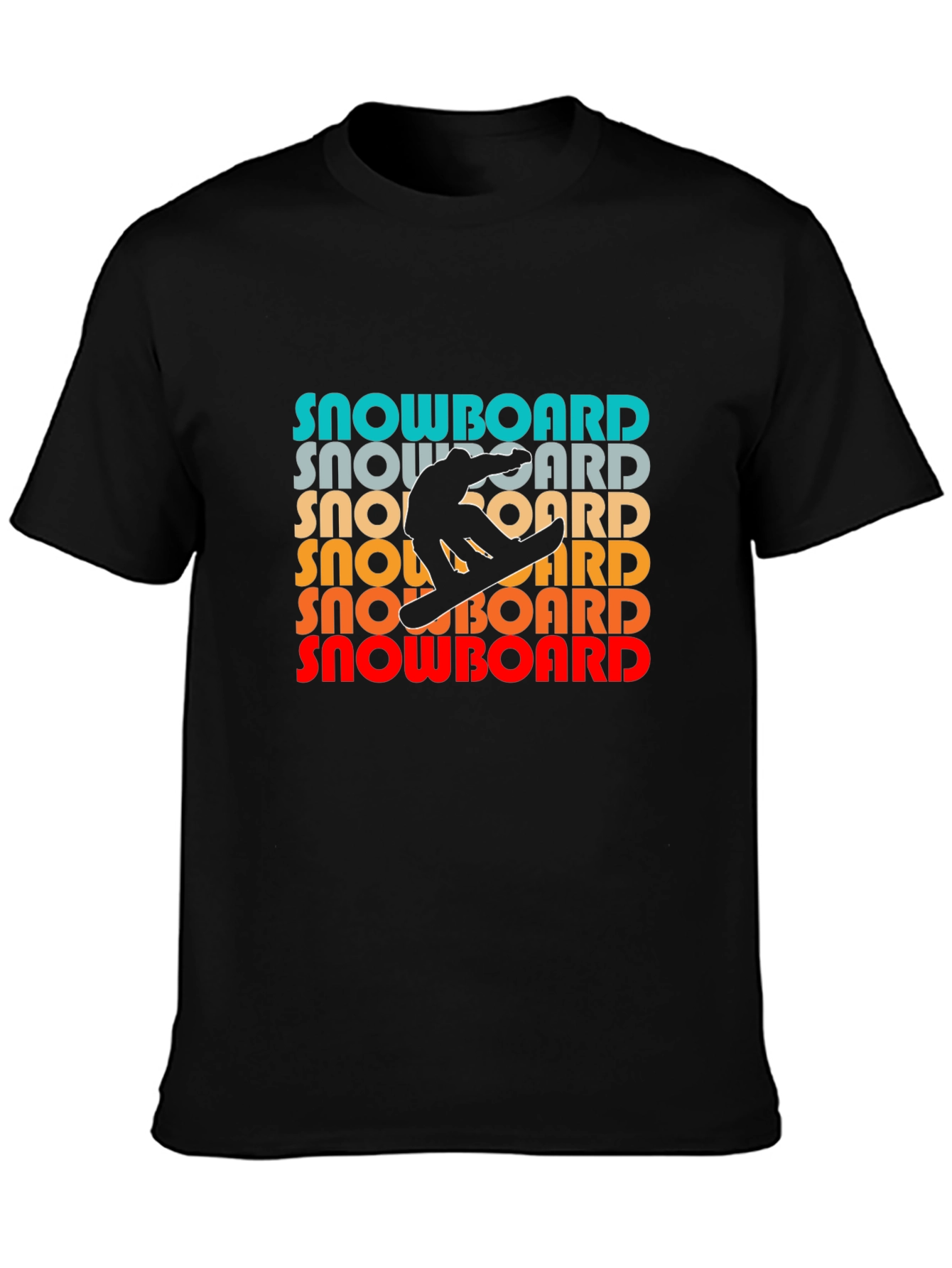 Retro Snowboard T-Shirt