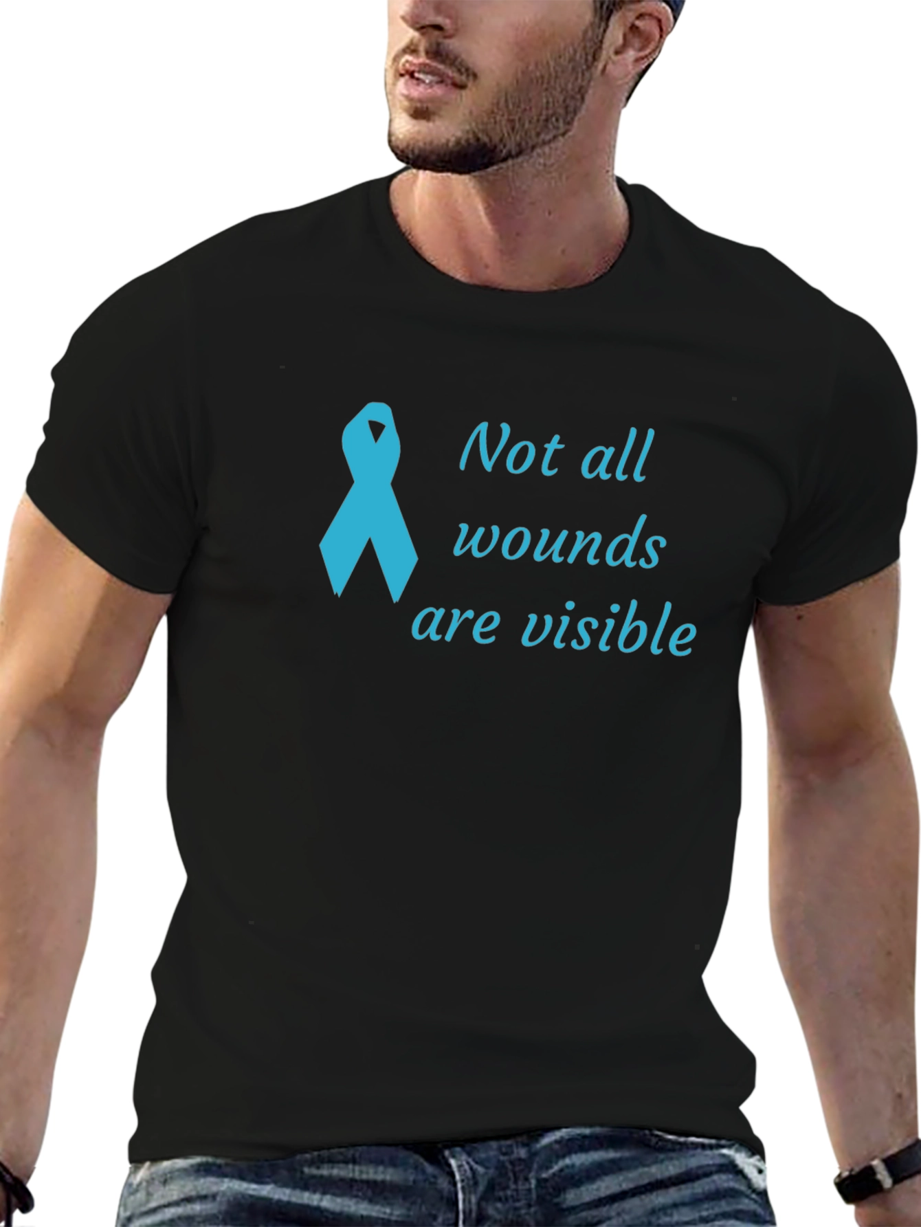 Awareness T-Shirt - Not All Wounds Are Visible