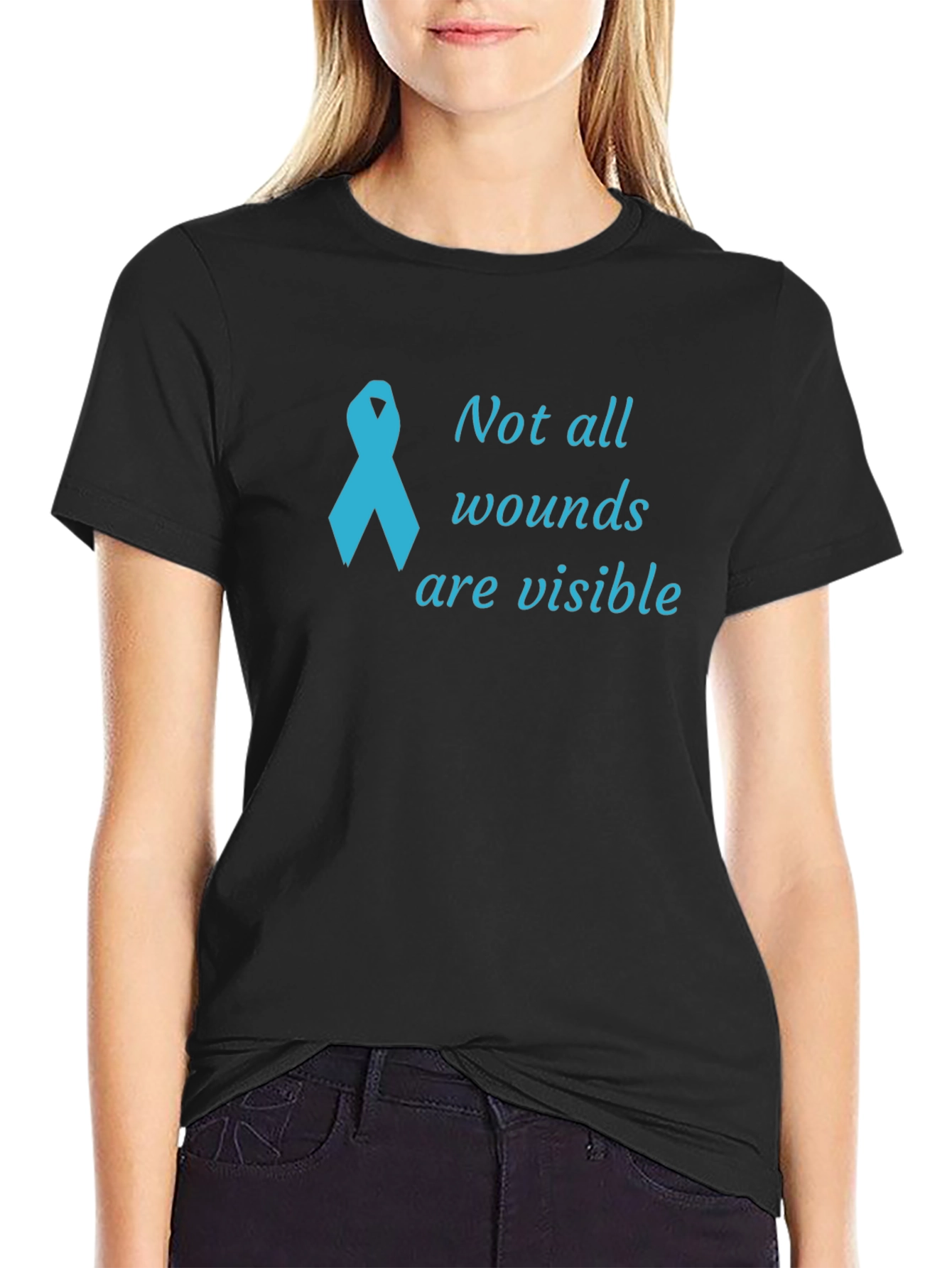 Awareness T-Shirt - Not All Wounds Are Visible