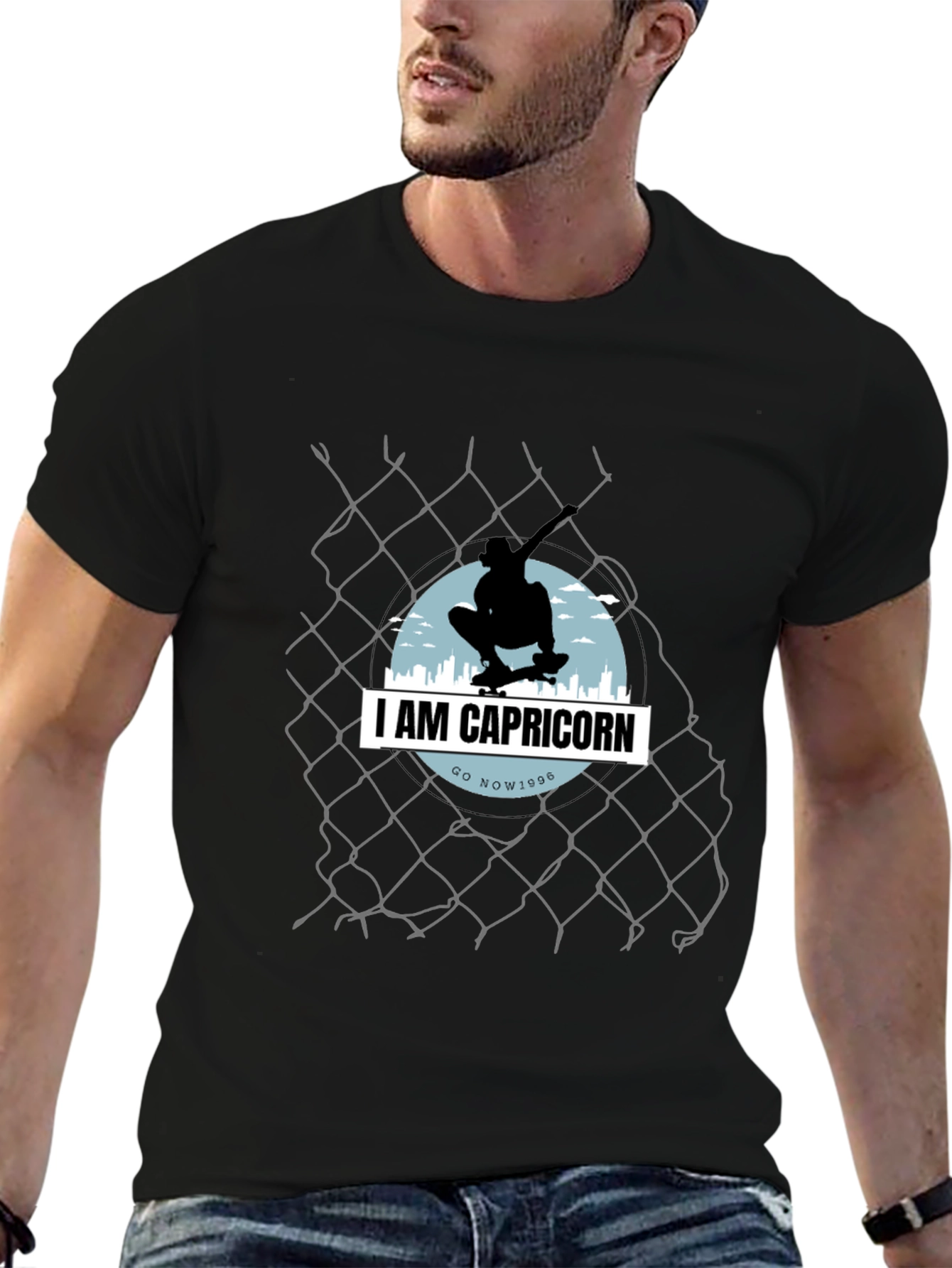 Capricorn Skater Graphic Tee