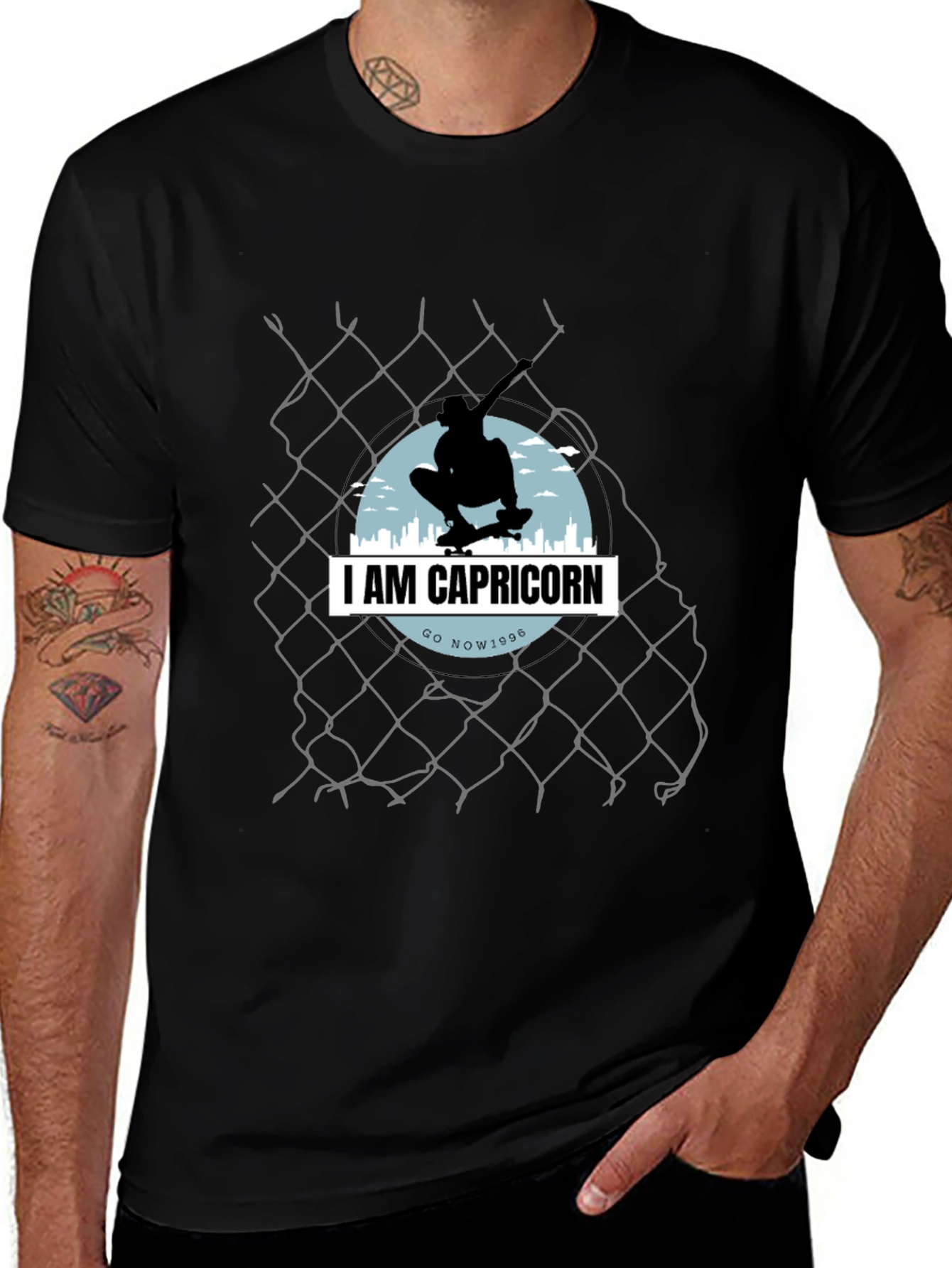 Capricorn Skater Graphic Tee