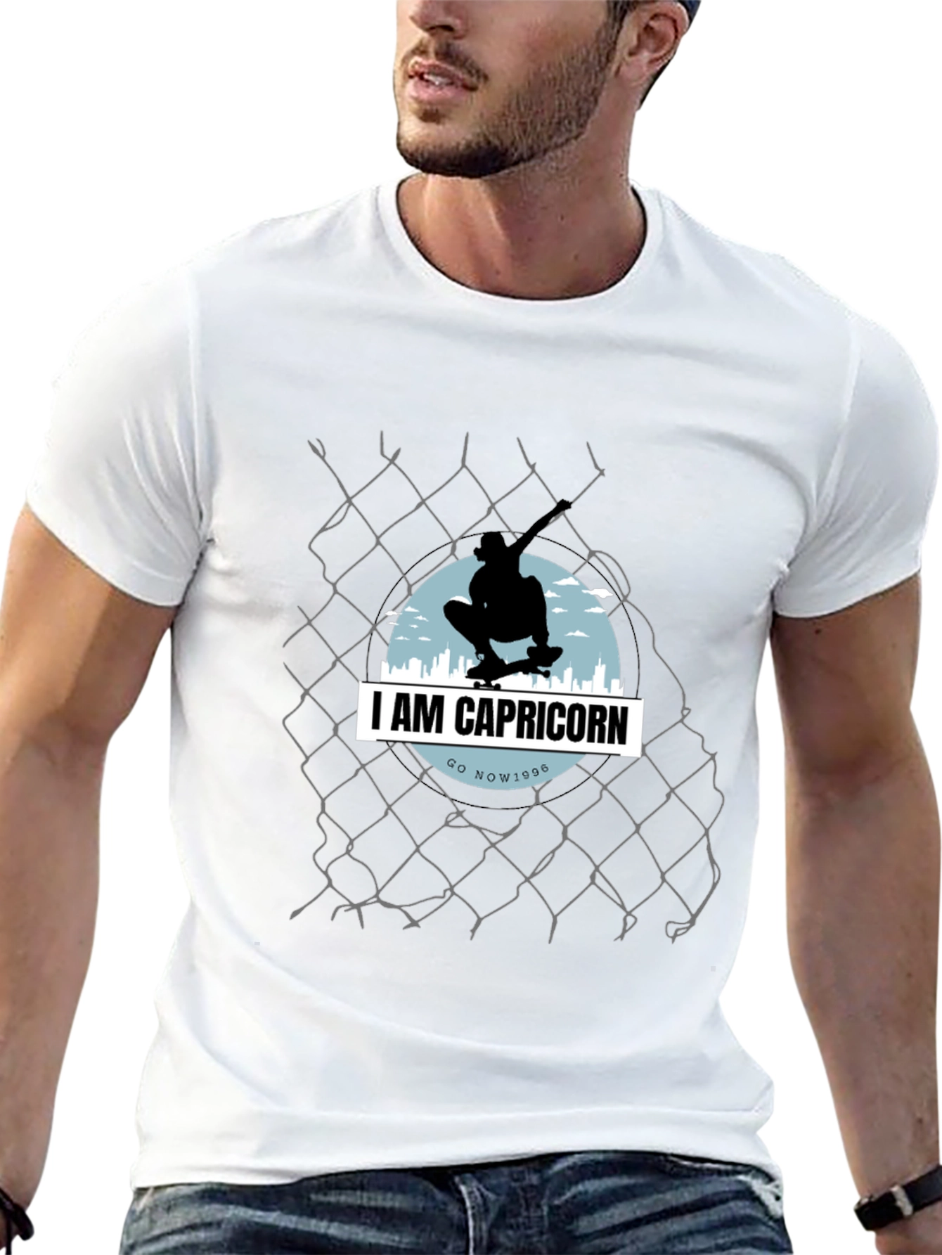 Capricorn Skater Graphic Tee