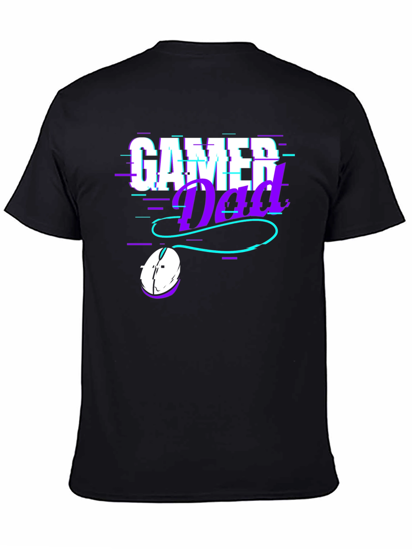 Gamer Dad Black T-Shirt