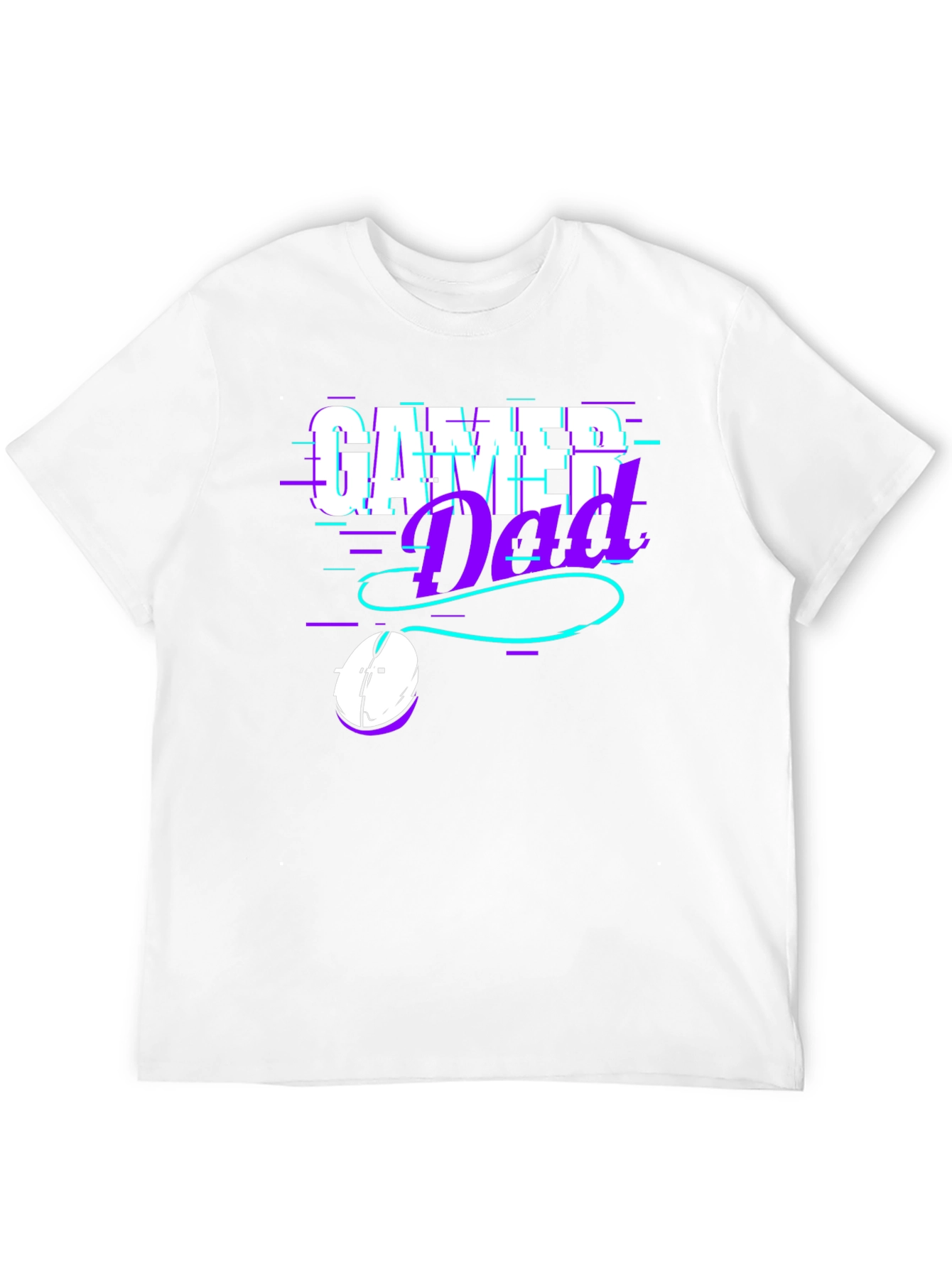 Gamer Dad Black T-Shirt