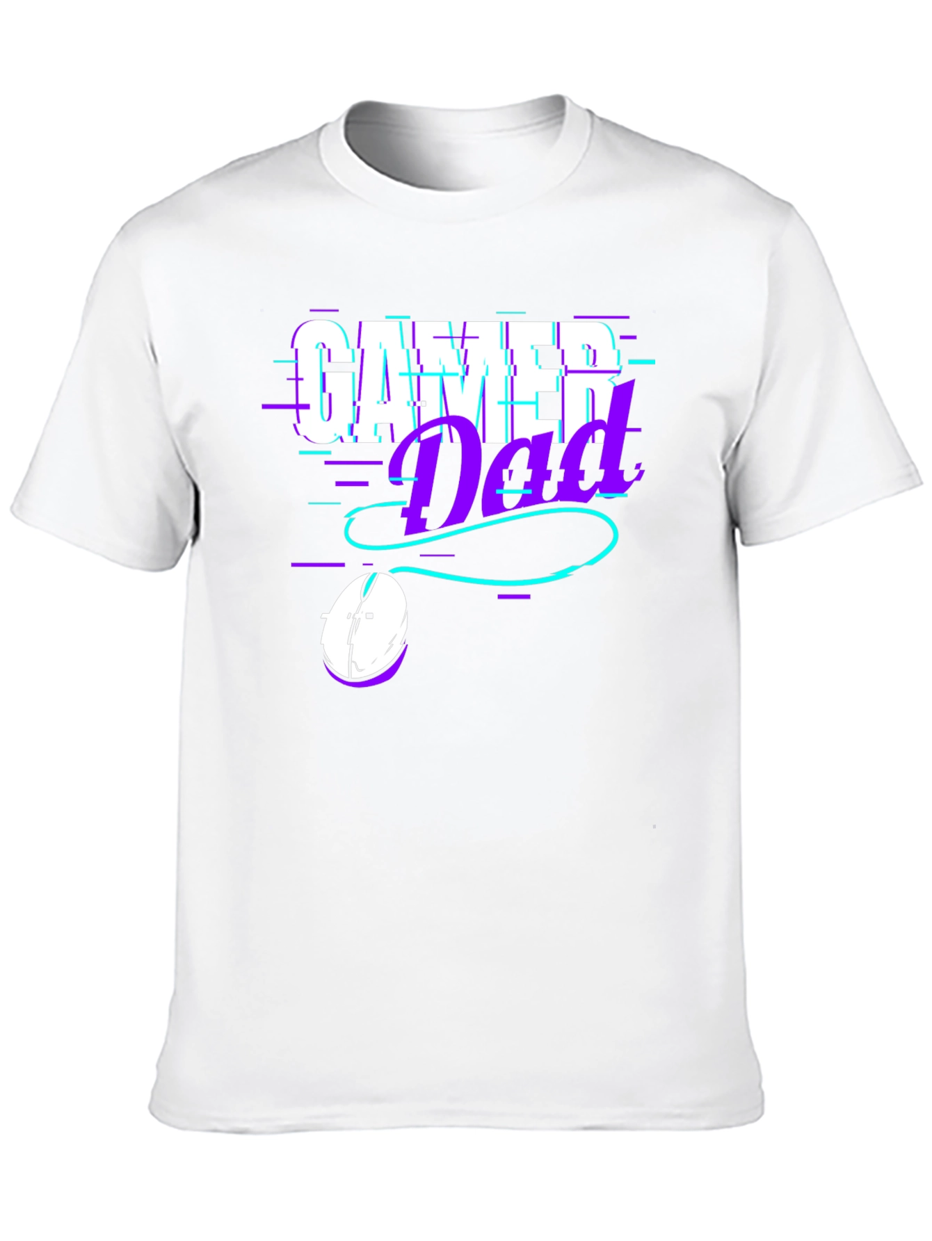 Gamer Dad Black T-Shirt