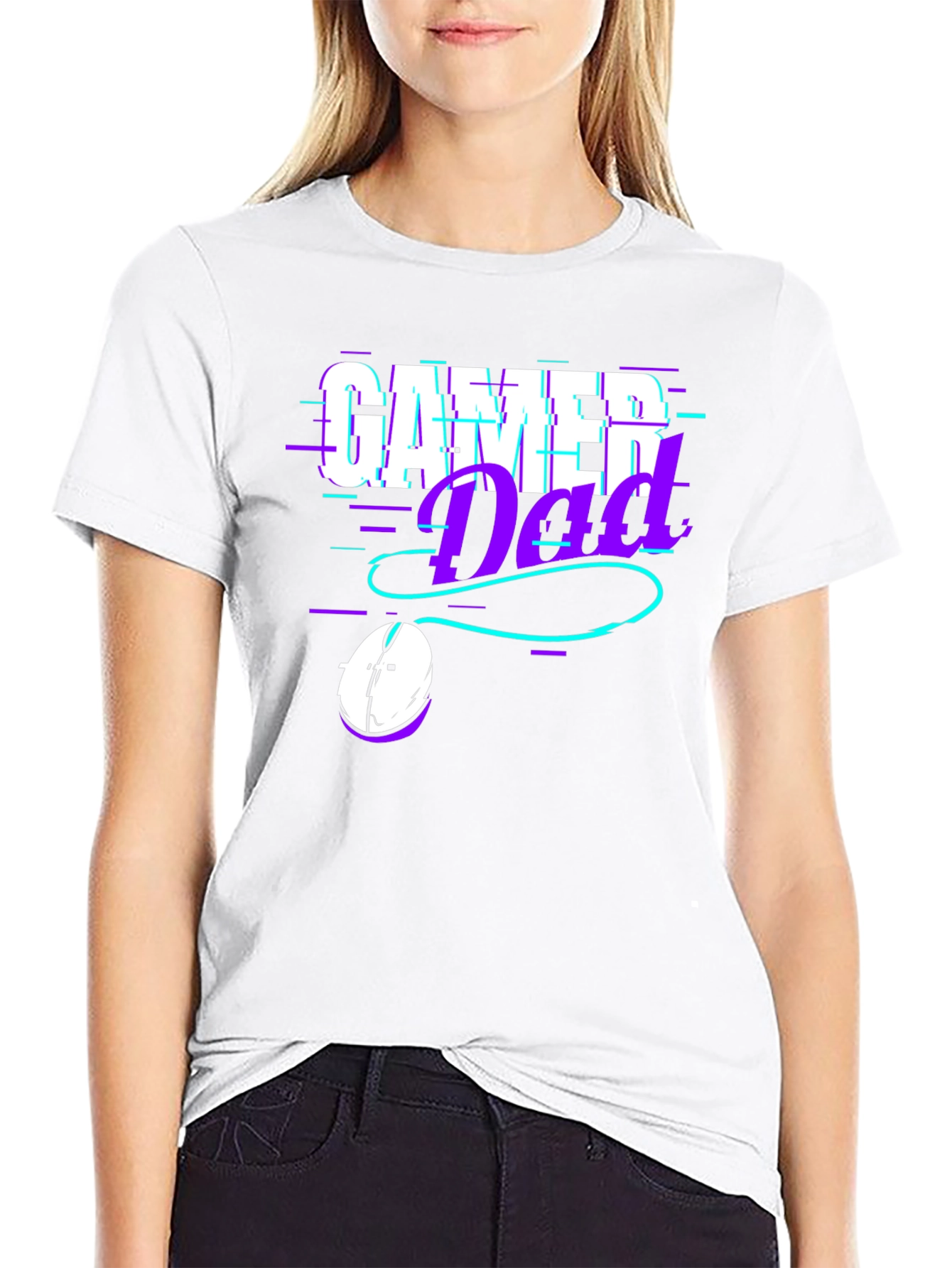 Gamer Dad Black T-Shirt