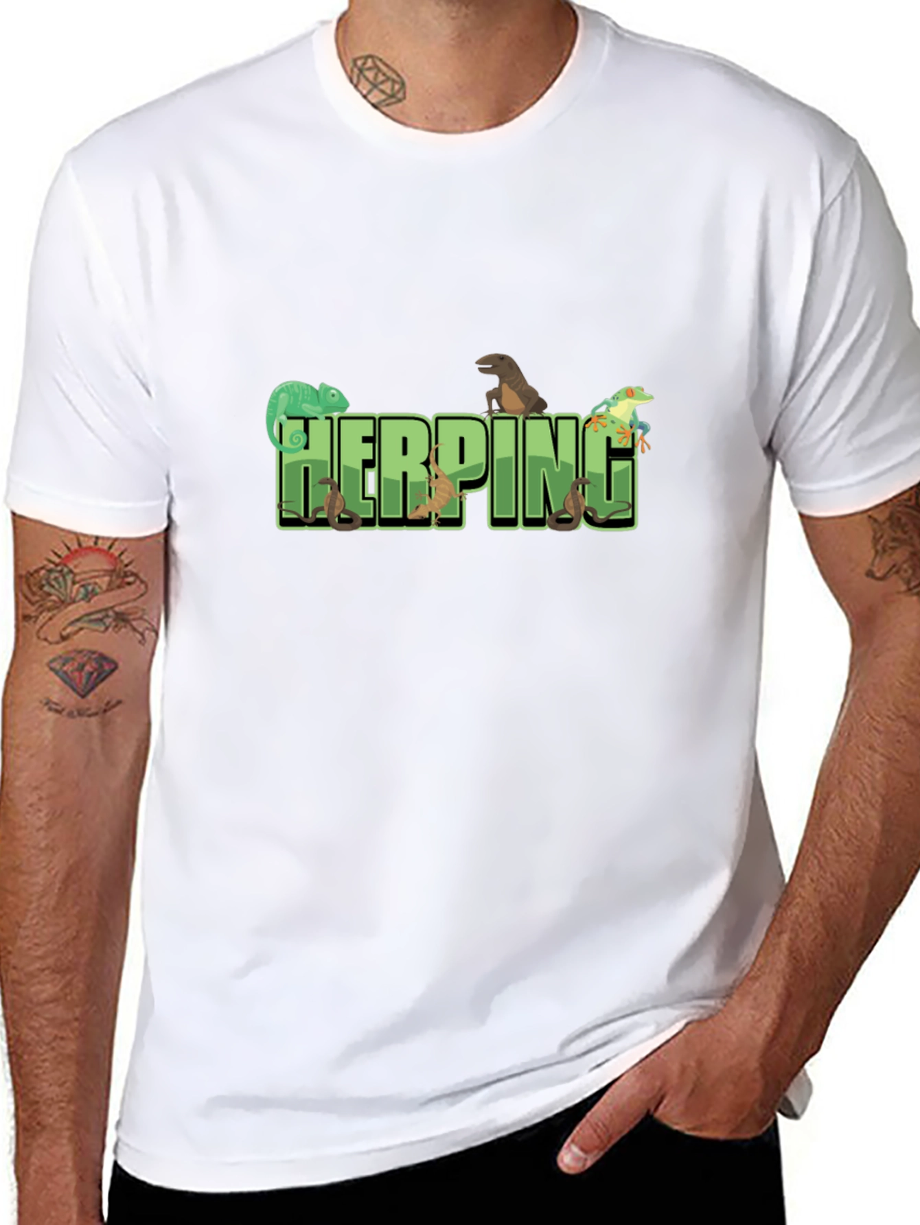 Herping T-Shirt - Reptile Lover Tee